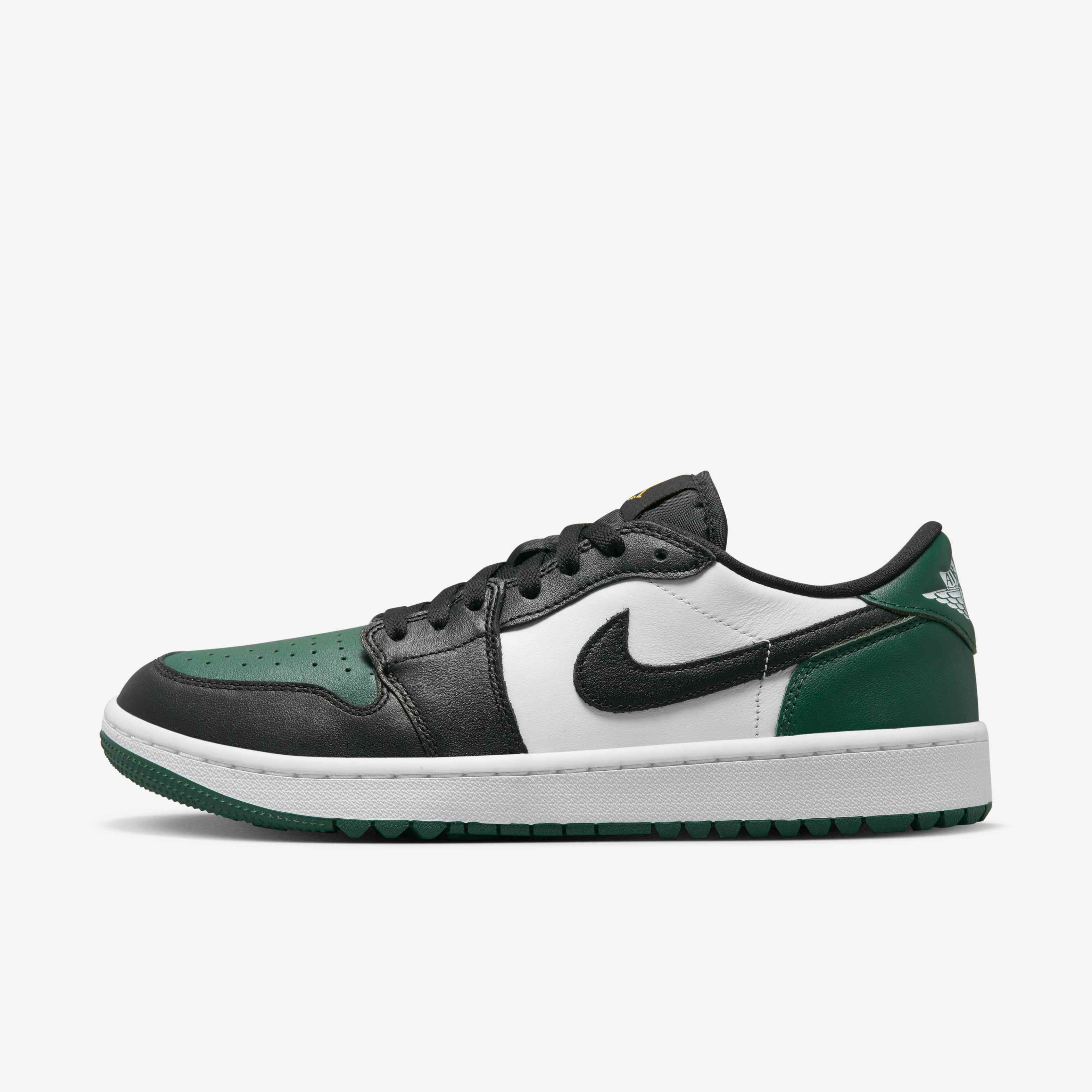 Buy Air Jordan 1 Low G Golf Shoes - White/Noble Green/Pollen/Black