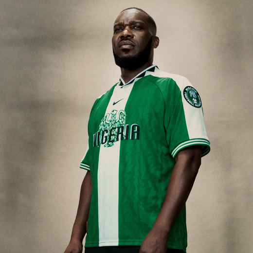 Green Edit-Nike, Nigeria 1996 Reissue, Men's Nike Dri-FIT Football Replica Shirt