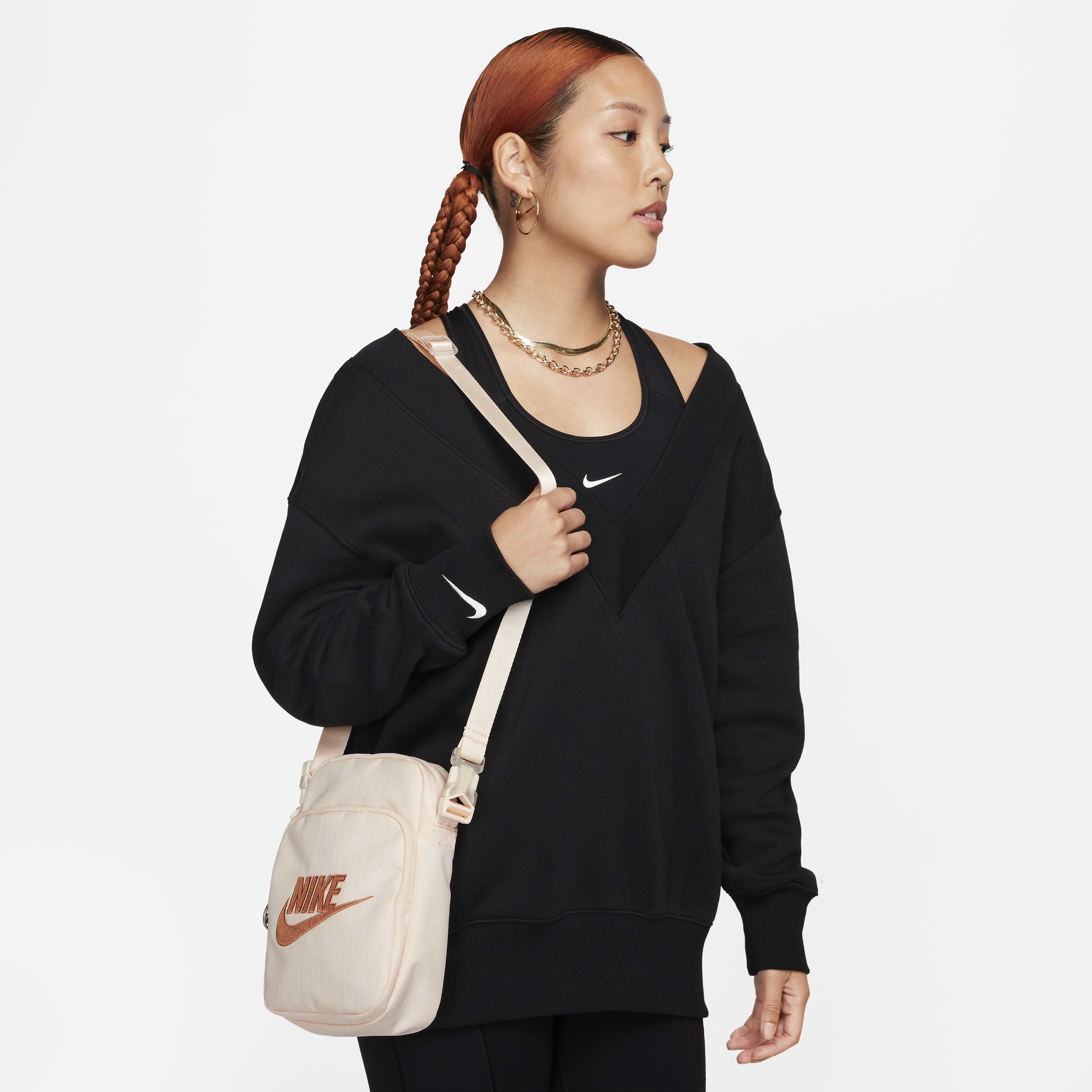 Buy Nike Heritage Cross-Body Bag (4L) - Guava Ice/Guava Ice/Amber