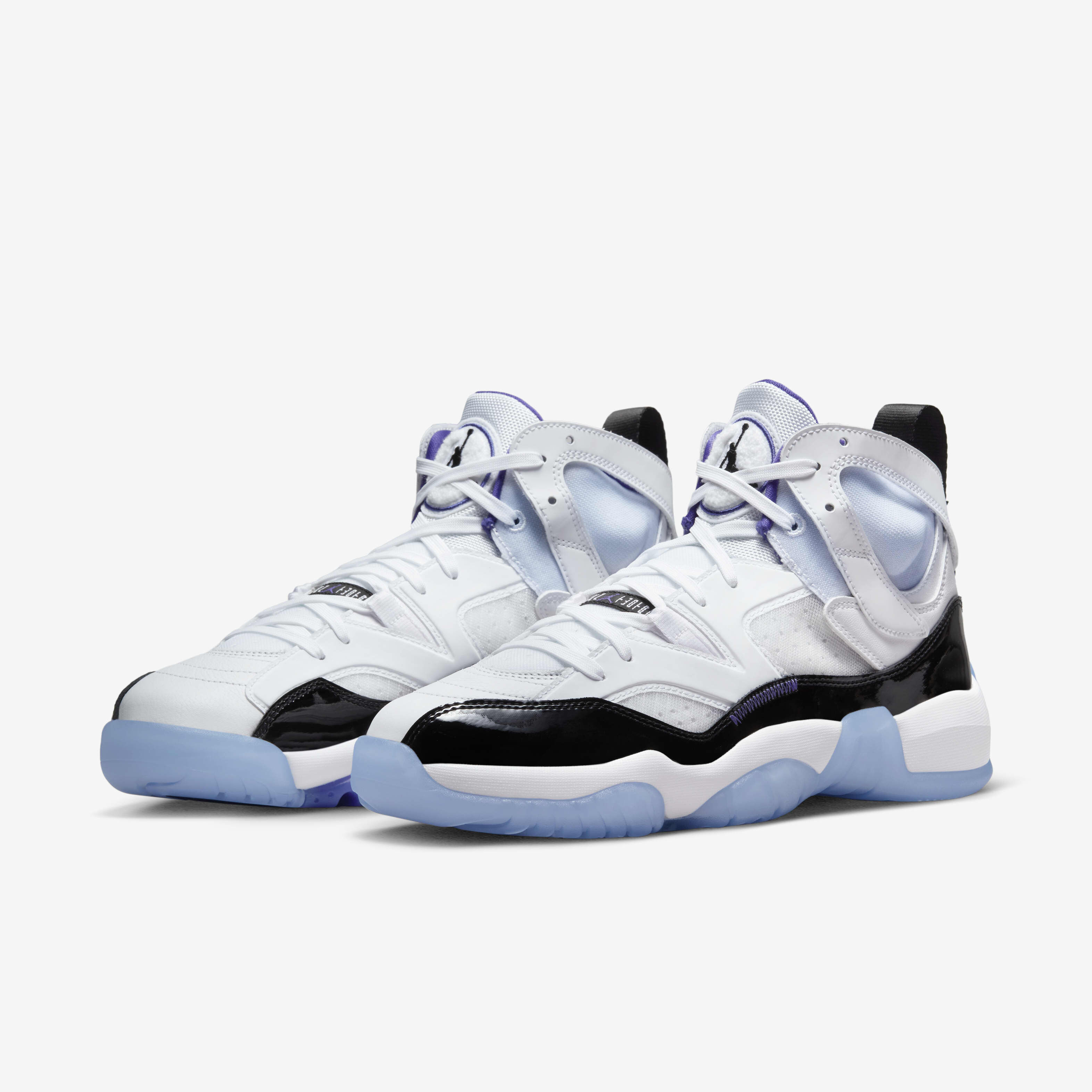Buy Jumpman Two Trey Men s Shoes White Black Dark Concord Nike Kuwait Official