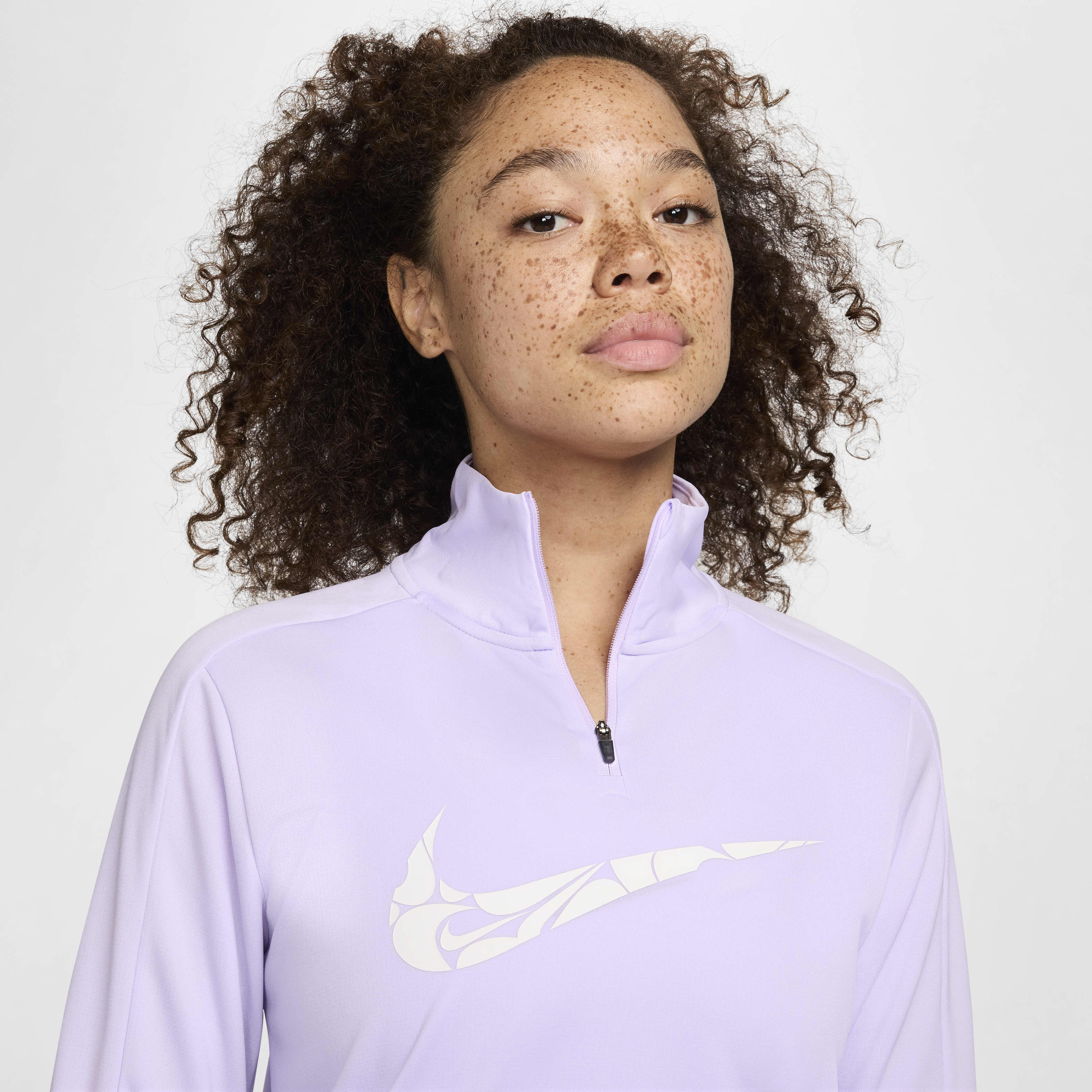 Buy Nike Swoosh Women s Dri FIT 1 4 Zip Mid Layer Nike Kuwait Official