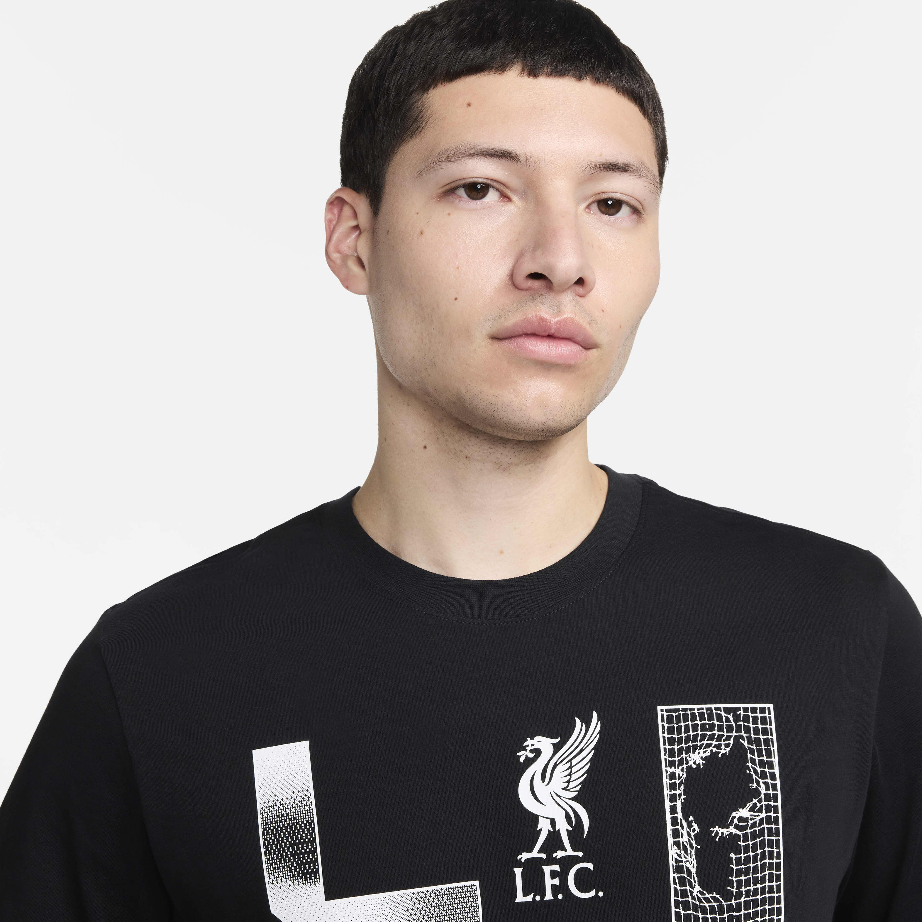 Buy Liverpool F.C. Men's Nike Football T-Shirt - Black @ Nike Kuwait