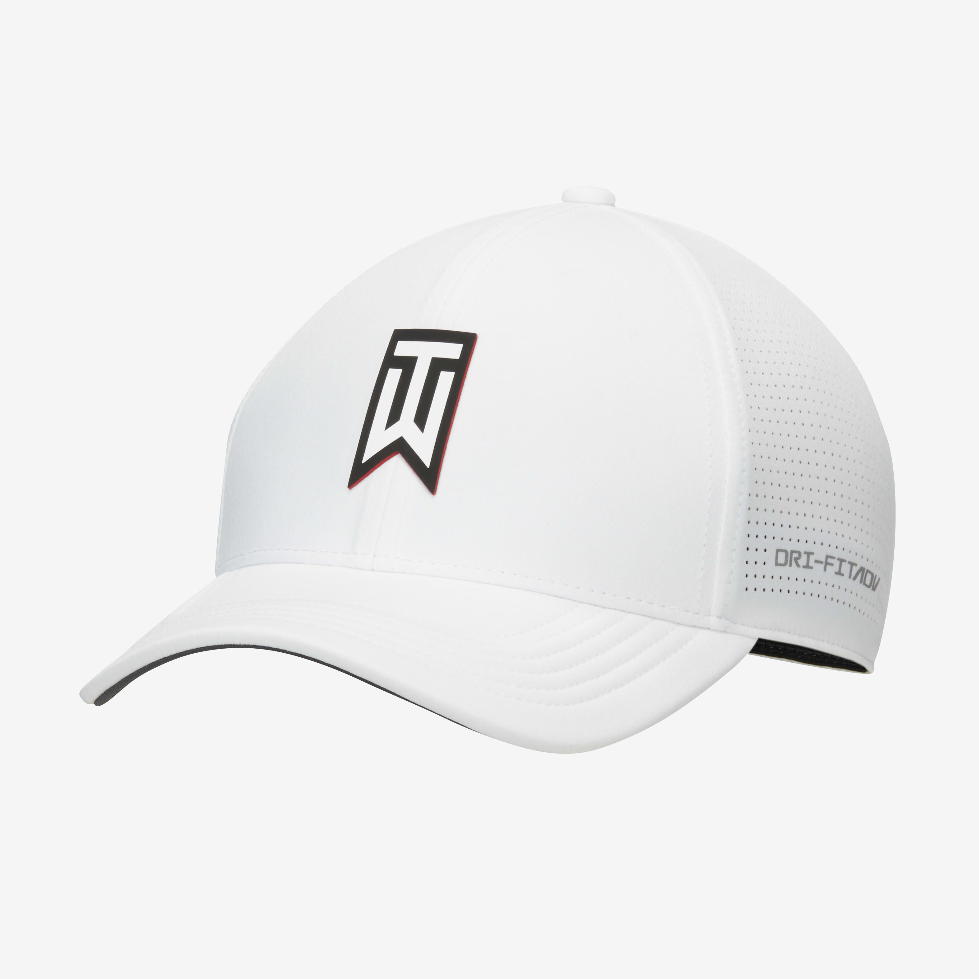 Buy Tiger Woods Structured Nike Dri-FIT ADV Club Cap - White/Black