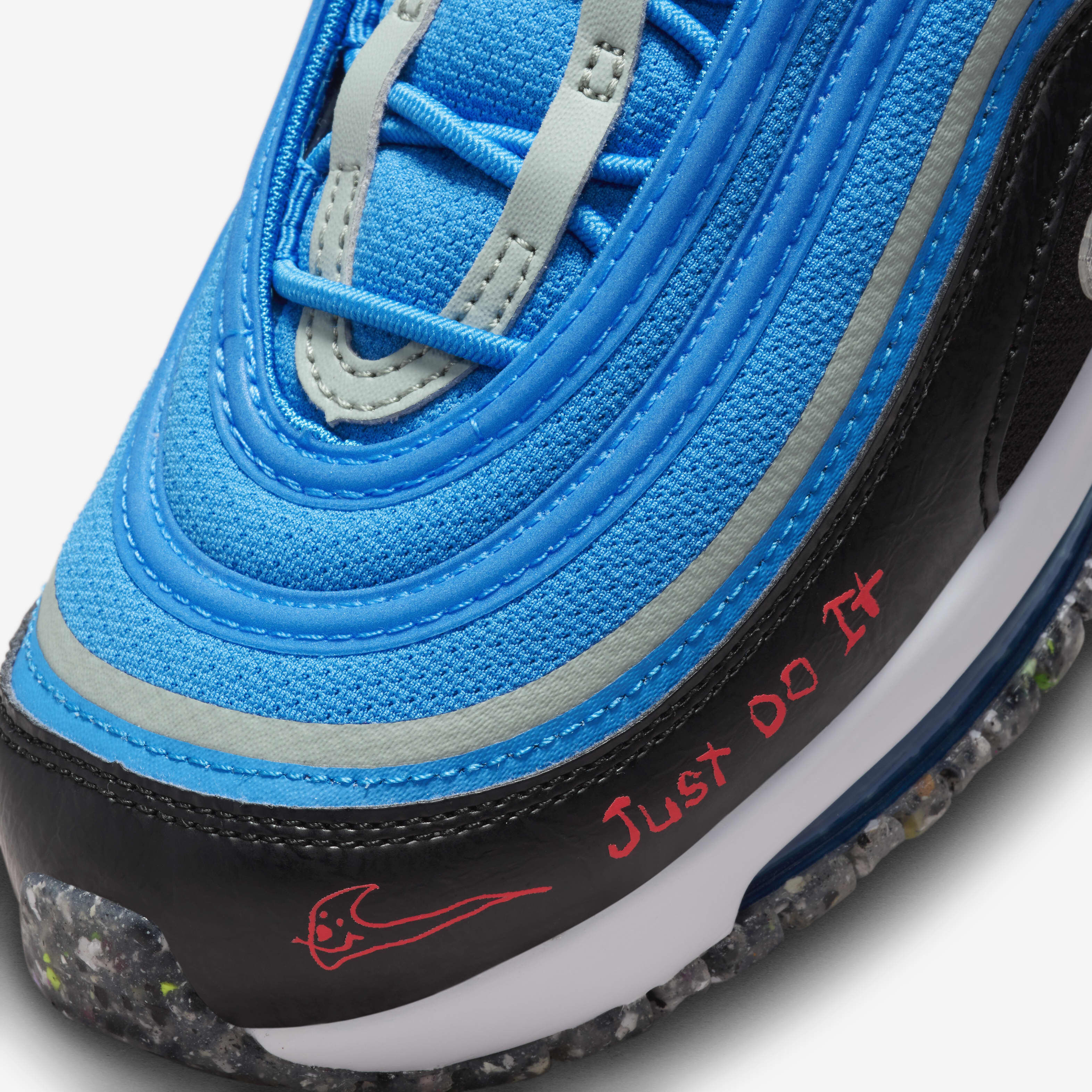 Air max 97 blue hero on feet hotsell