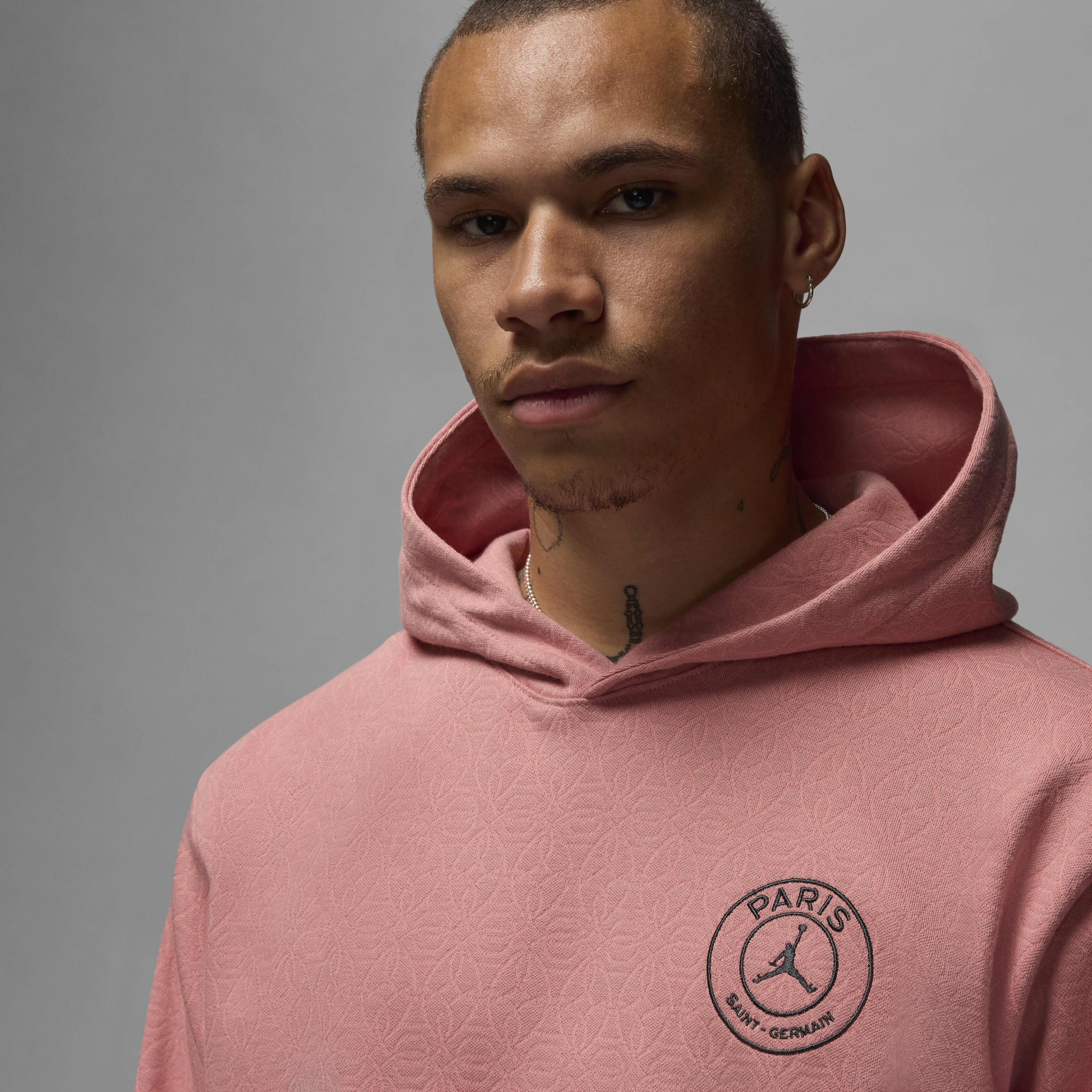 Buy Paris Saint-Germain Men's Fleece Pullover Hoodie - Rust Pink/Pink  Quartz/Off-Noir | Nike Kuwait Official