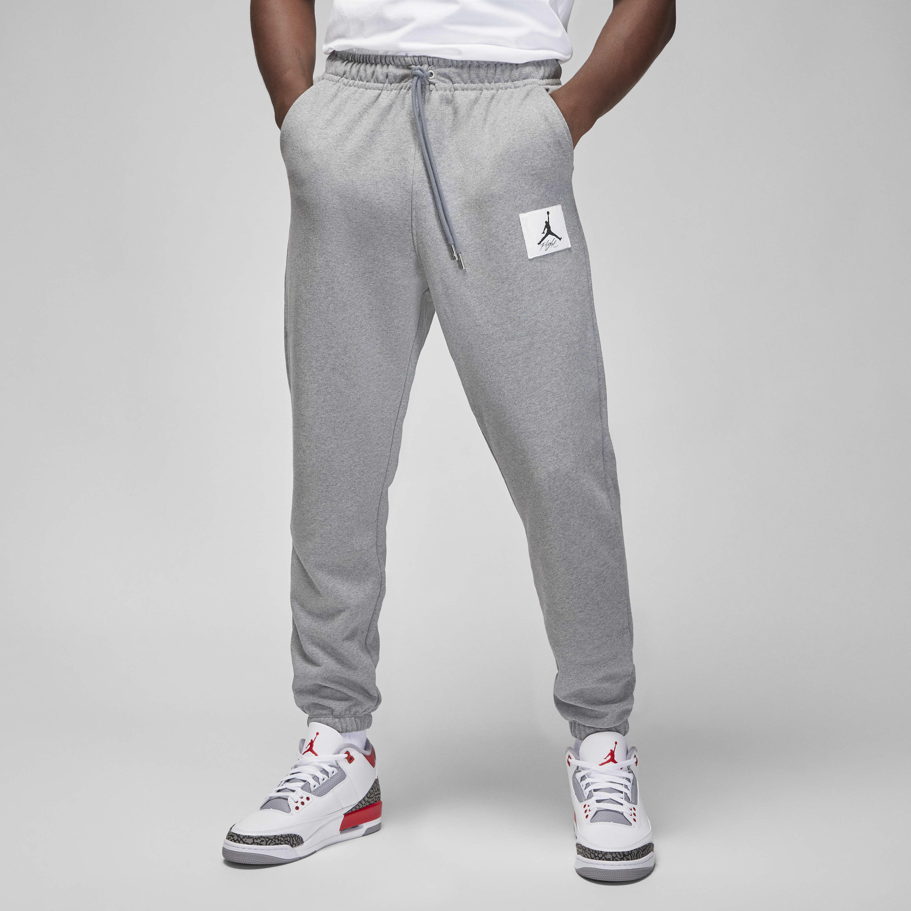 nike jordan flight cuffed joggers