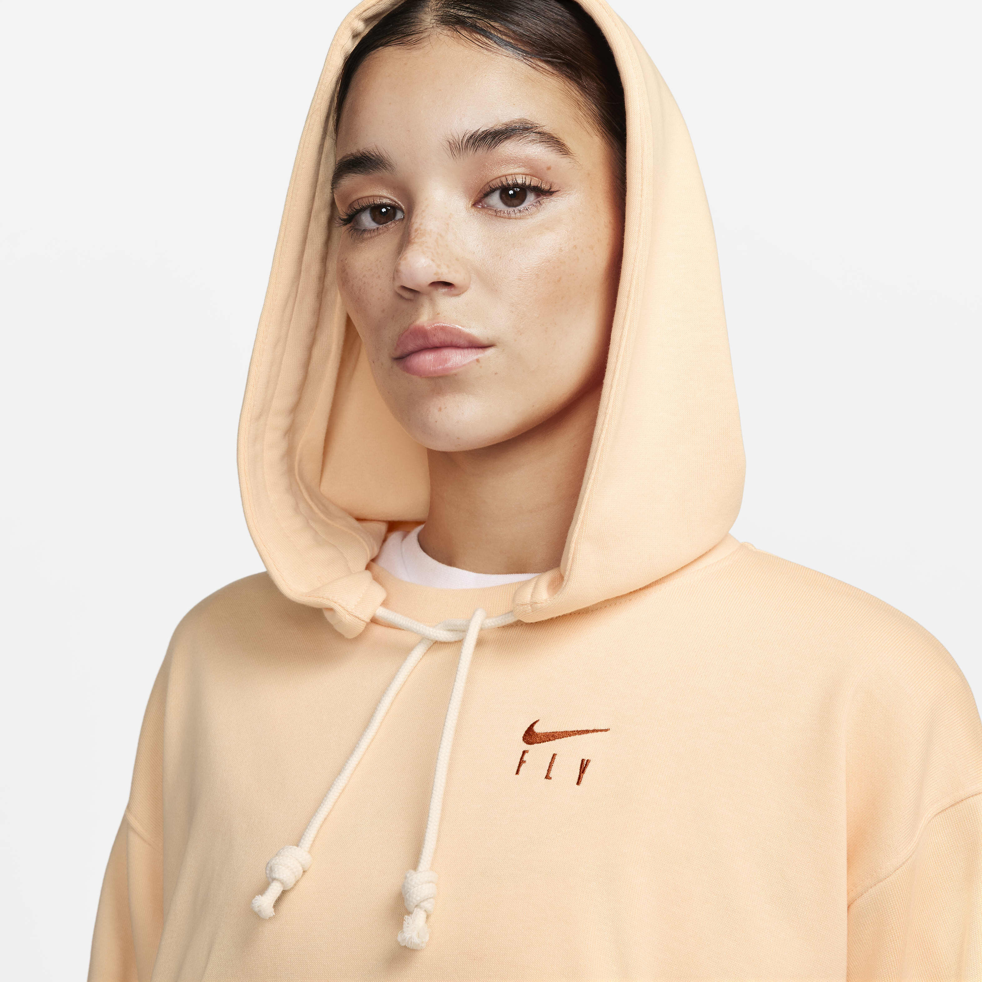 Nike swoosh overhead hoodie womens on sale