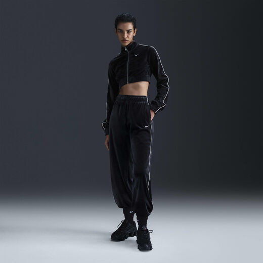 Women's Joggers & Sweatpants-Nike, Nike Sportswear Collection, Women's Mid-Rise Velour Joggers