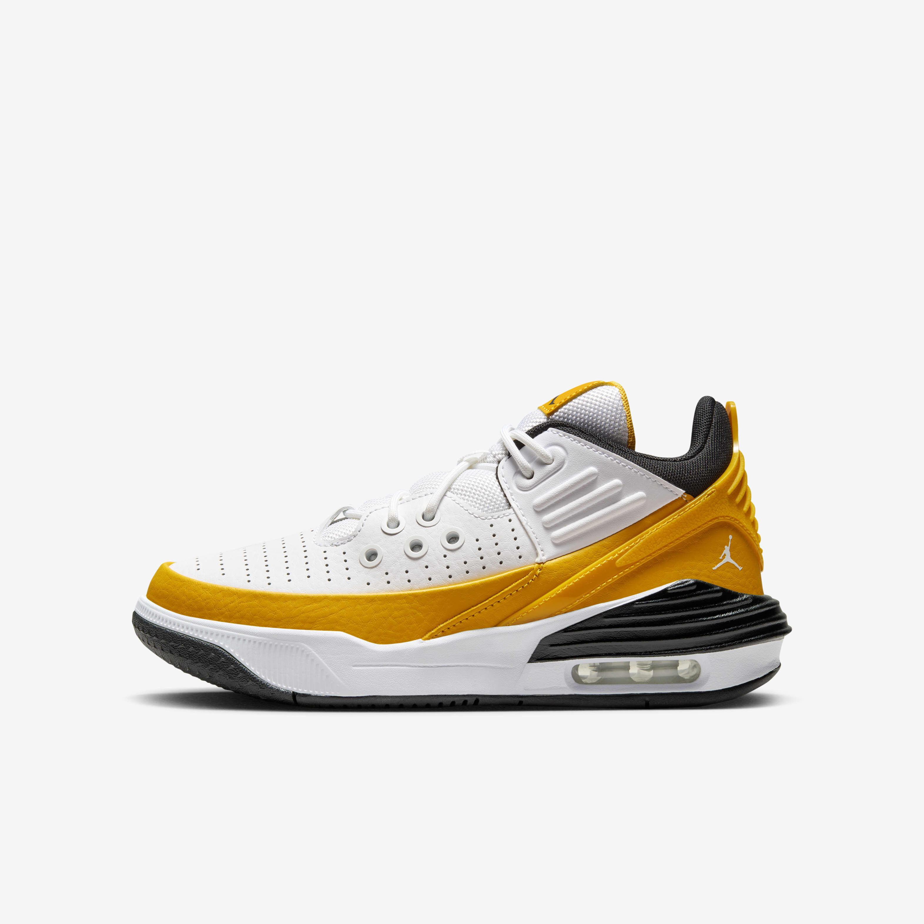 Buy Jordan Max Aura Older Kids' Shoes Yellow Ochre/Black/White