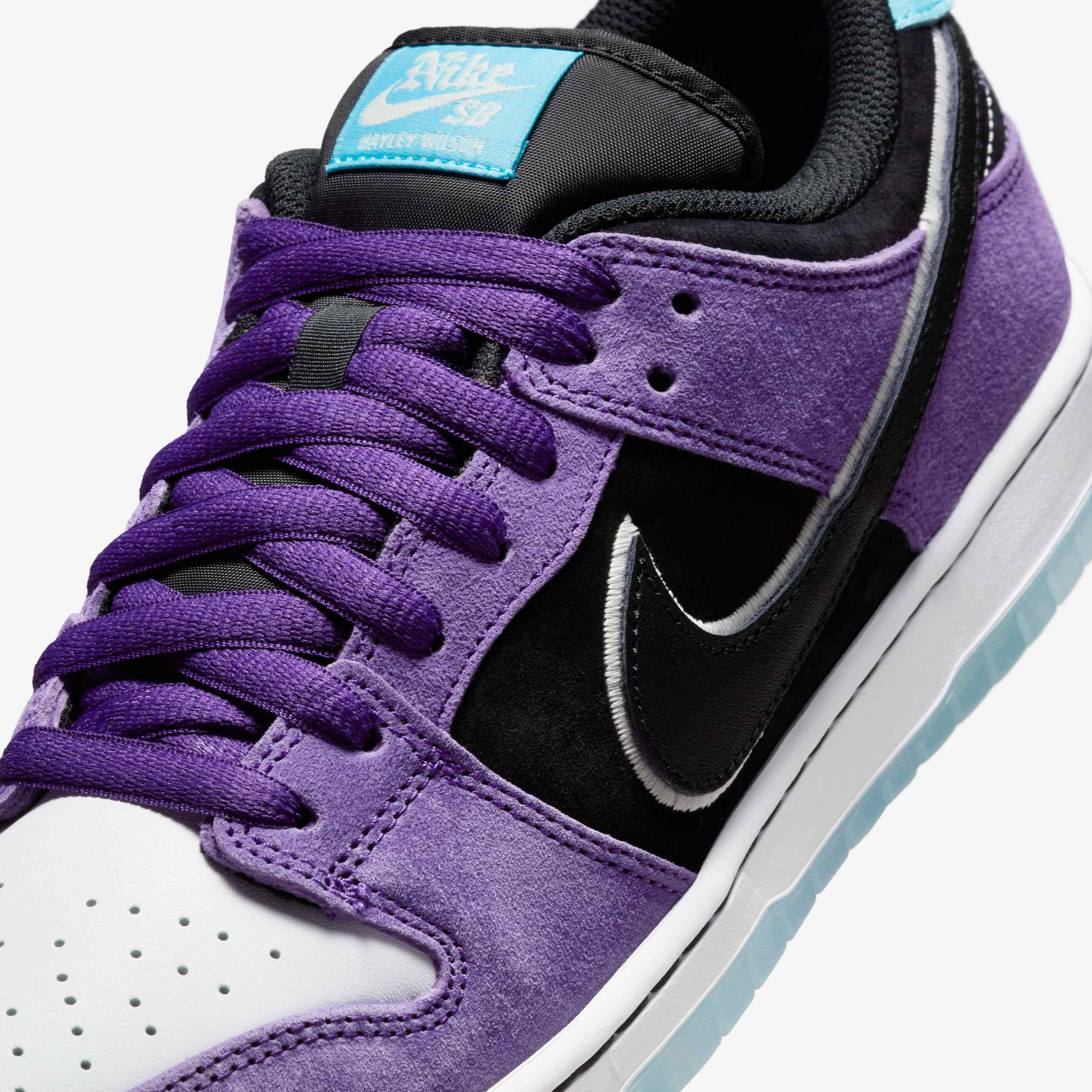 Buy Nike SB Dunk Low Pro Skate Shoes Court Purple/White/Lagoon