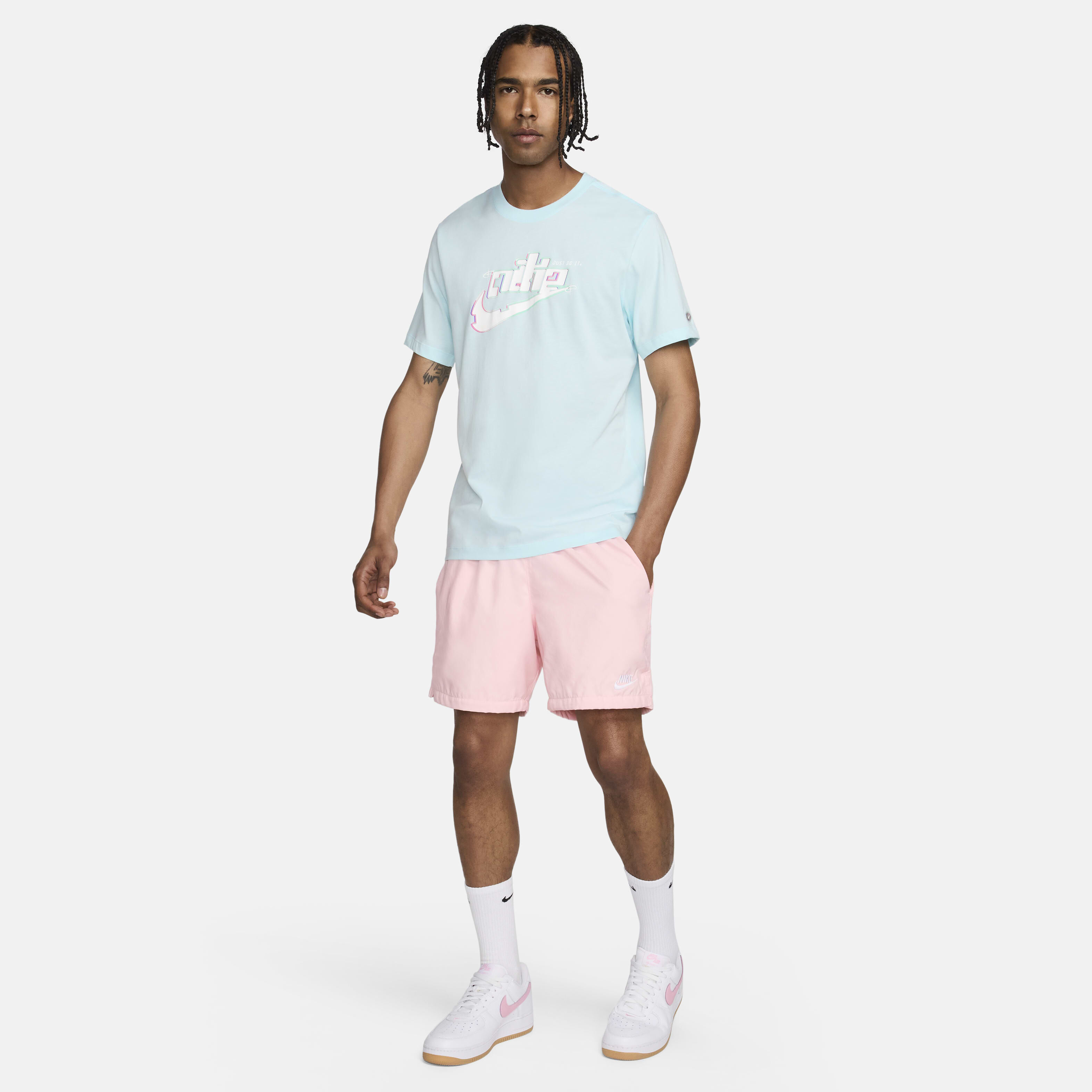 Buy Nike Sportswear Men's T-Shirt - Glacier Blue | Nike
