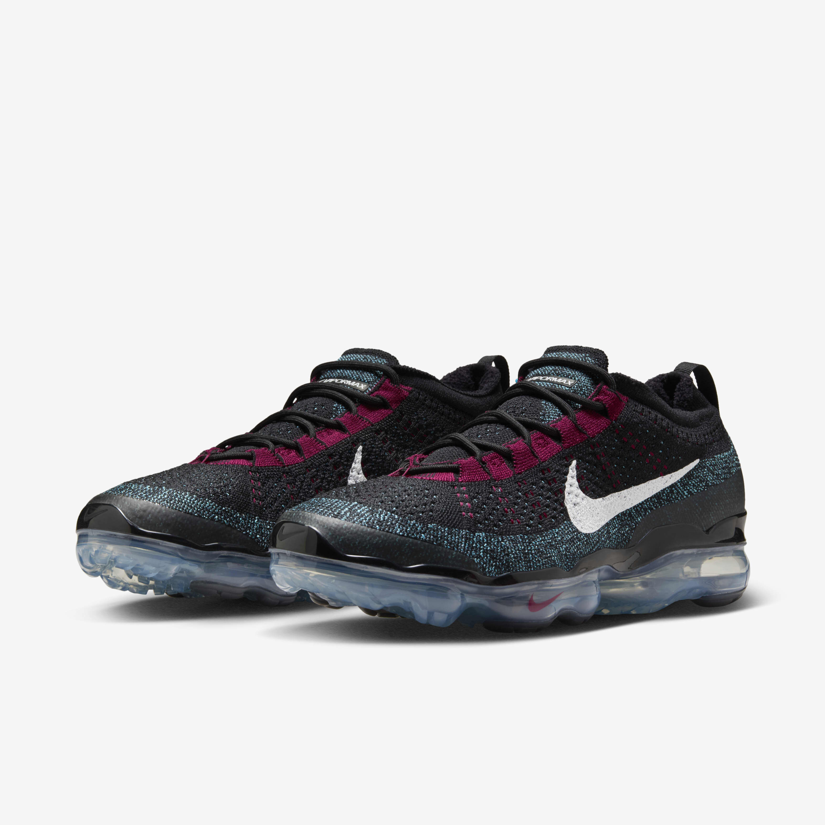 Nike vapormax black and baby blue clearance