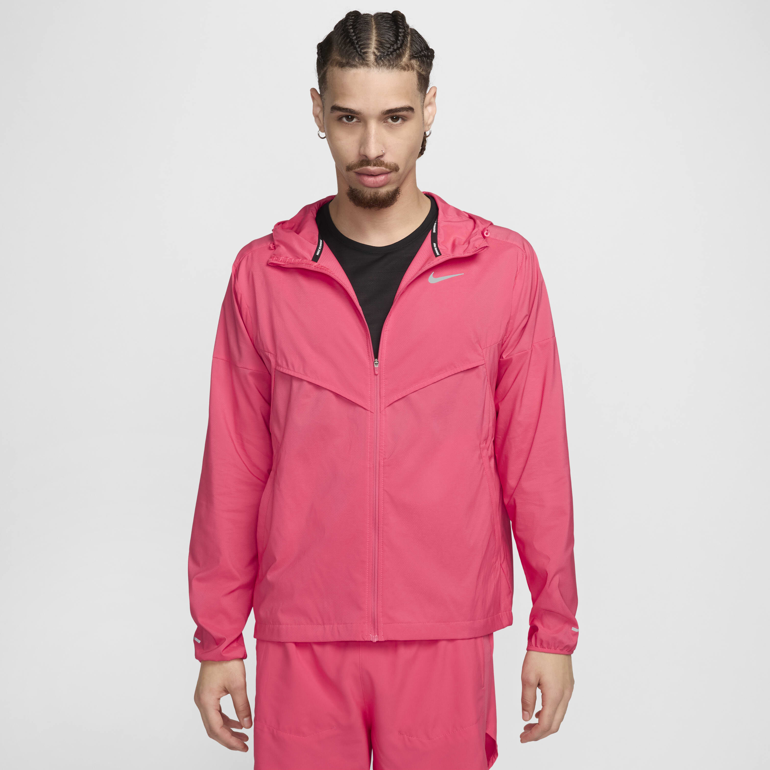 Nike windrunner jacket pink shop