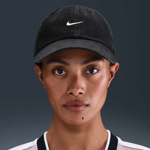 Hats, Visors & Headbands-Nike, Nike Club, Unstructured Denim Cap