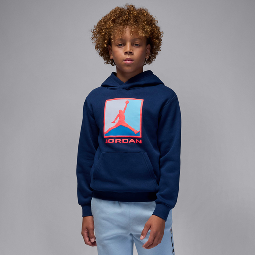 Jordan Hoodies & Sweatshirts-Nike, Jordan Essentials, Older Kids' Fleece Baseline Pullover Hoodie