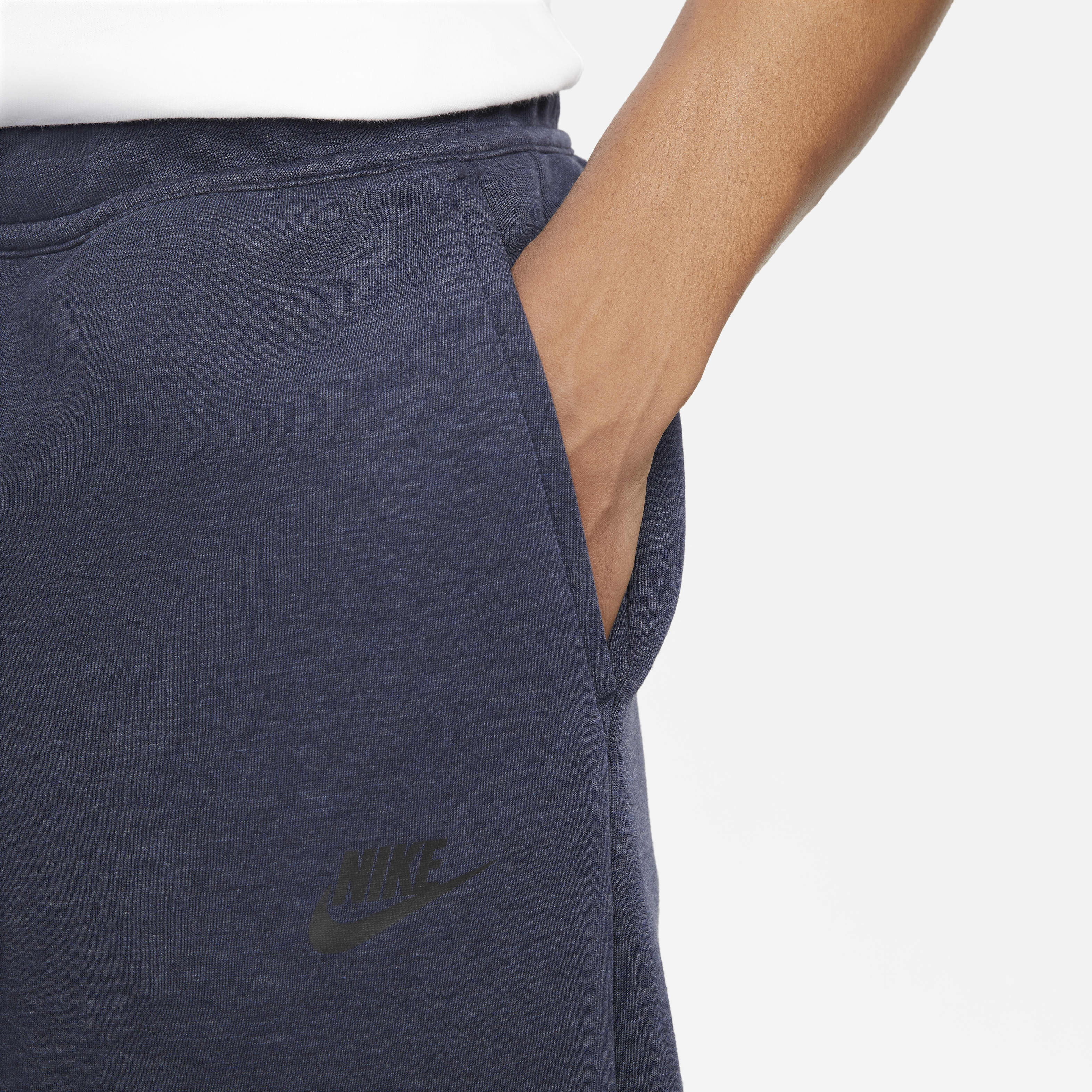 Buy Nike Sportswear Tech Fleece Men s Shorts Obsidian Heather Black Nike Kuwait Official