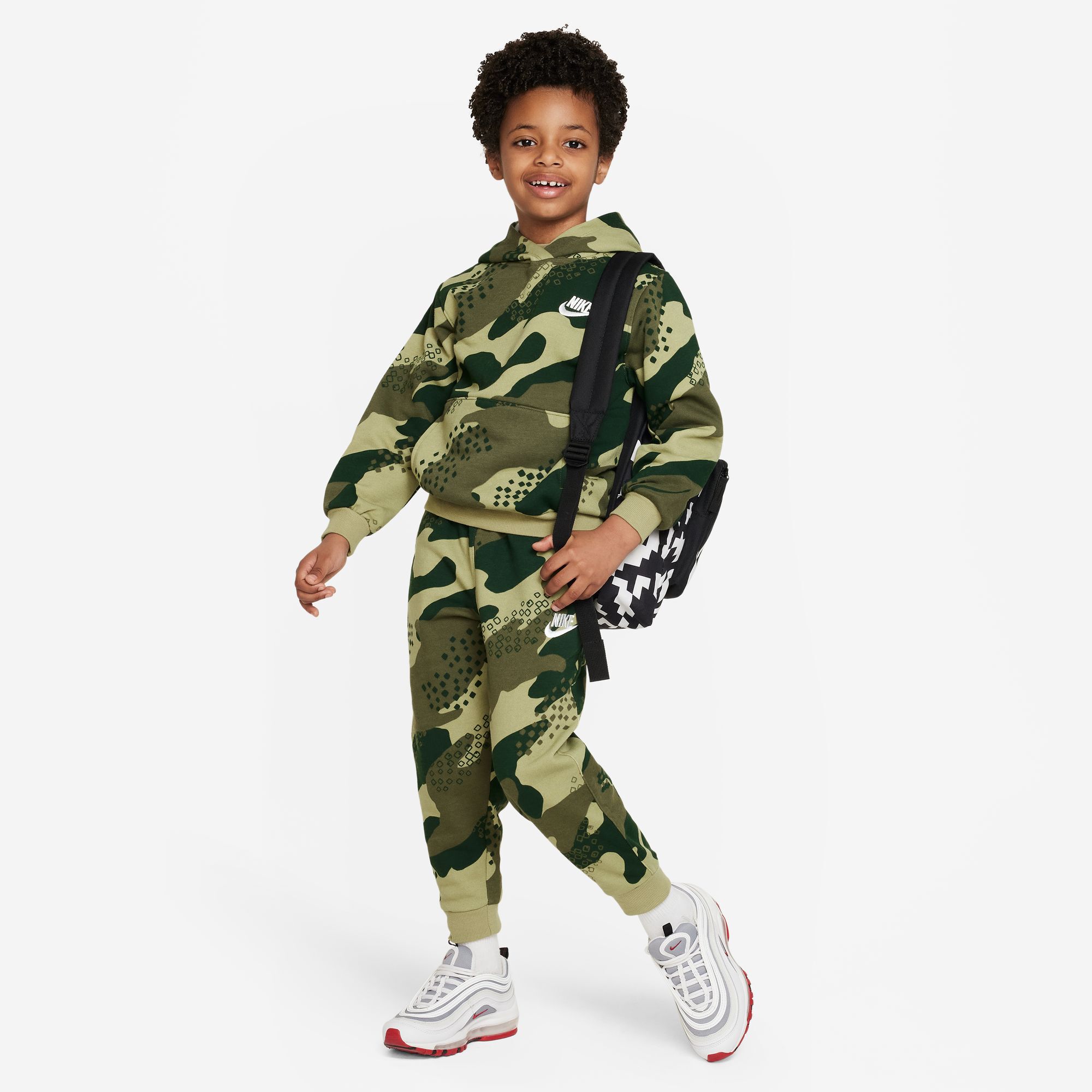 Nike Sportswear Club Camo Joggers image number 3