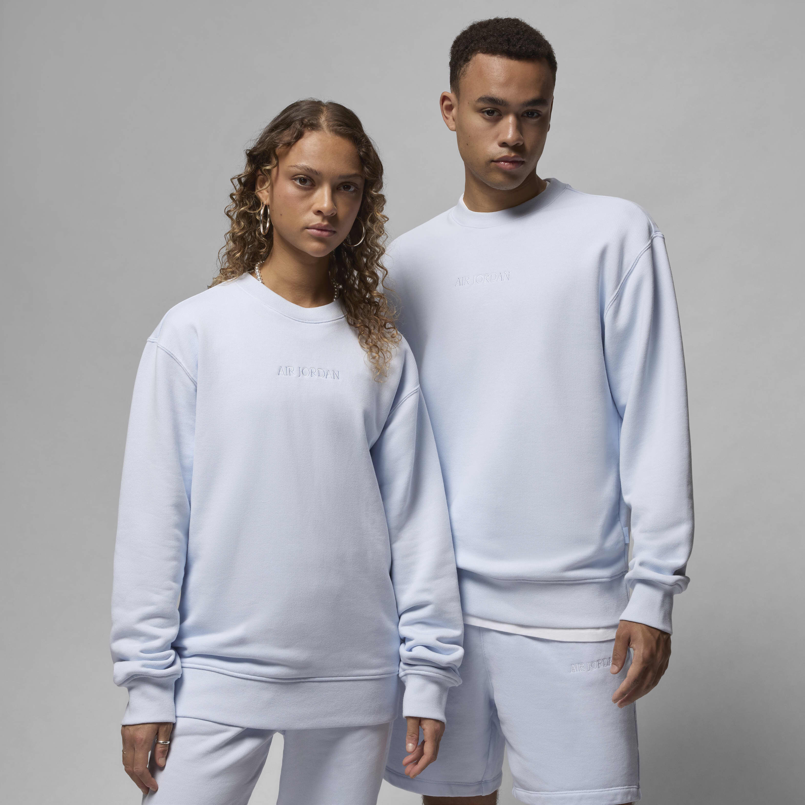 Buy Air Jordan Wordmark Men s Wordmark Fleece Crewneck Sweatshirt Nike Kuwait Official