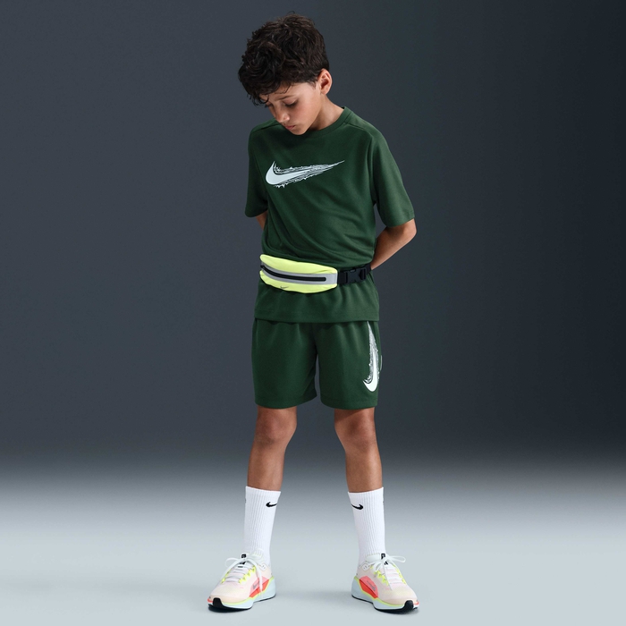 Buy Nike Multi Older Kids' (Boys') Dri-FIT Shorts Fir/White