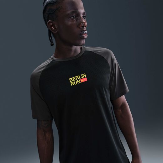 Men's Short Sleeves Shirts-Nike, Nike Stride, Men's Dri-FIT ADV Short-Sleeve Running Top