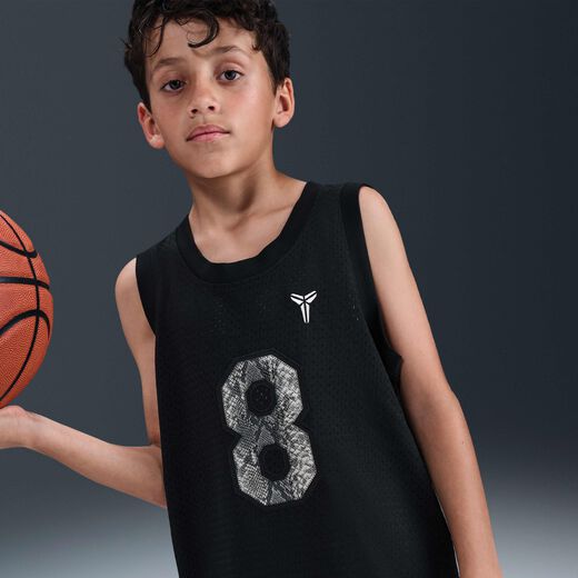 Kids' T-Shirts-Nike, Kobe, Older Kids' Basketball Jersey