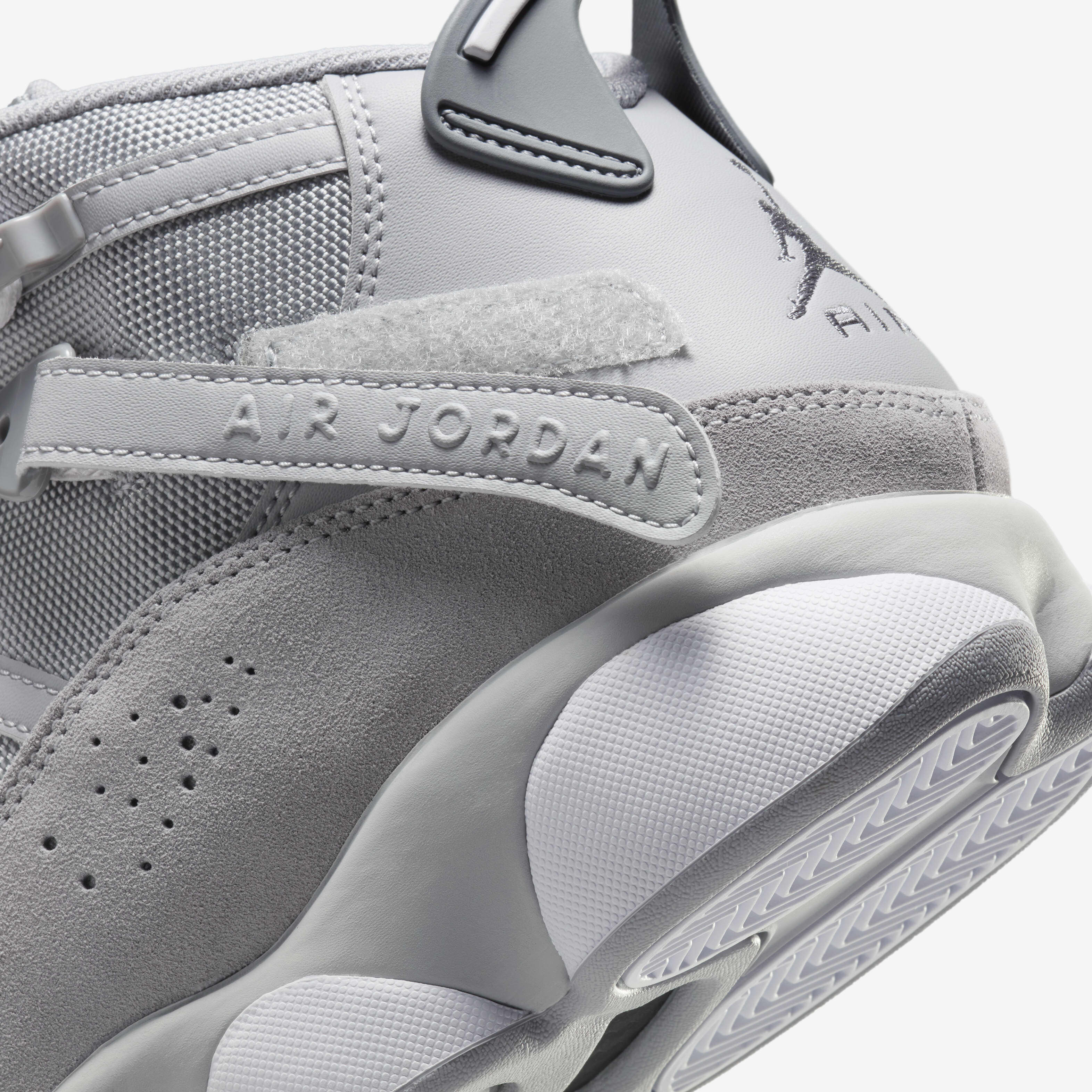 grey and white jordan 6 rings