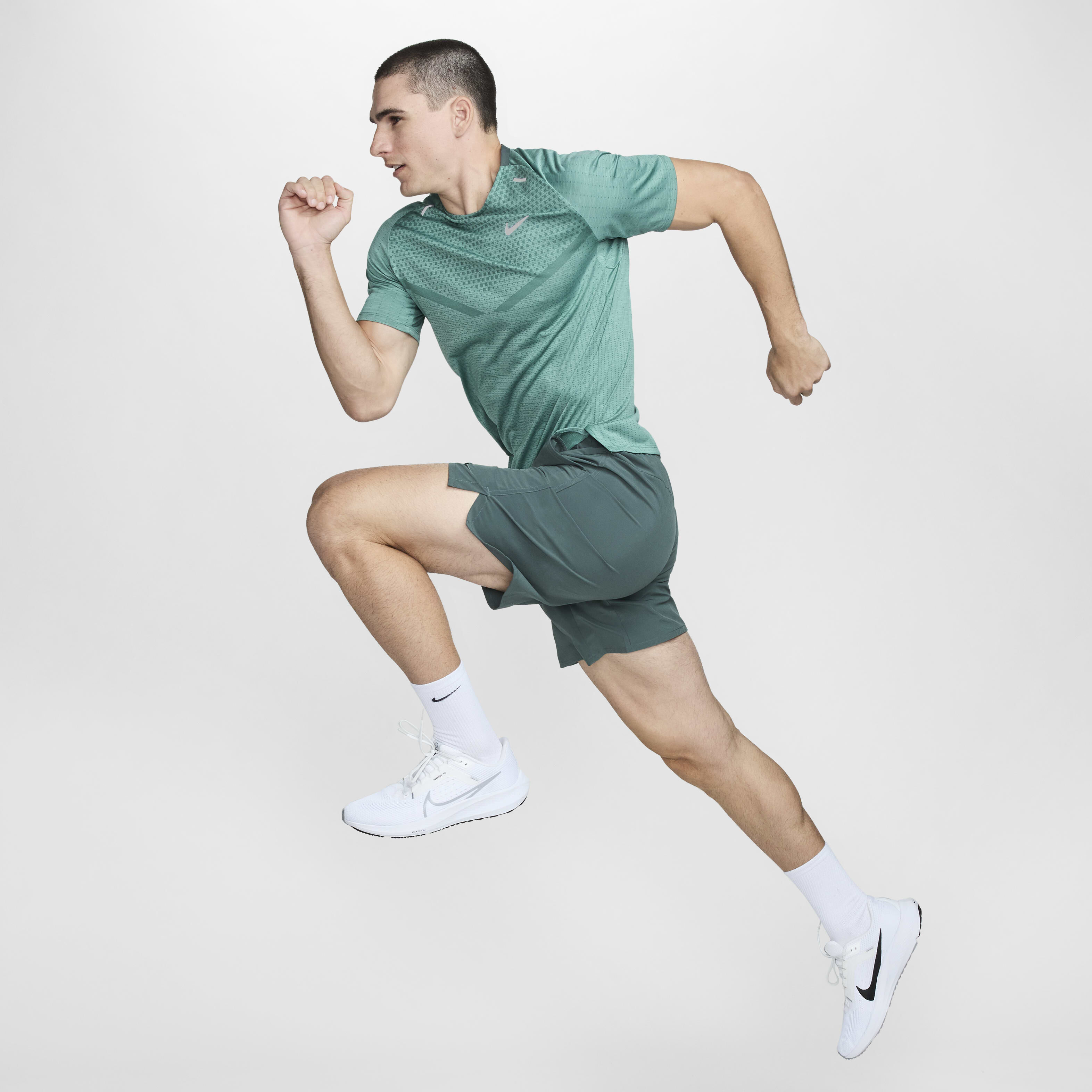 Buy Nike Tech Knit Men s Dri FIT ADV Short sleeve Running Top Nike Kuwait Official