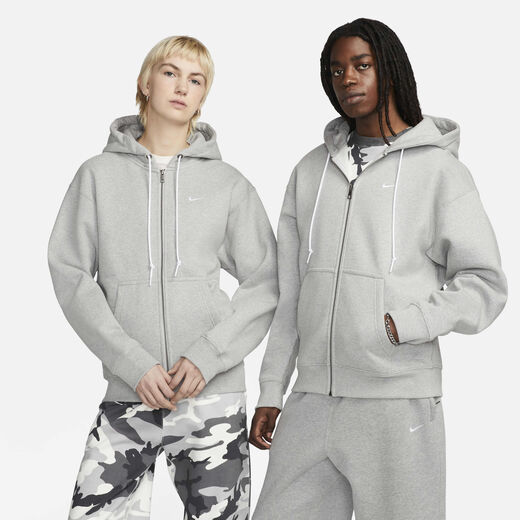 Hoodies & Sweatshirts-Nike, Nike Solo Swoosh, Men's Full-Zip Hoodie