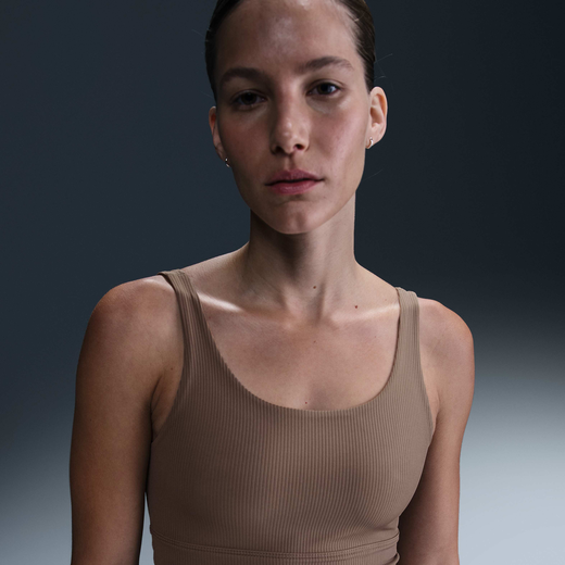 New In Women's-Nike, Nike Zenvy Rib, Women's Light-Support Padded Longline Sports Bra New In Women's-Nike, Nike Zenvy Rib, Women's Light-Support Padded Longline Sports Bra