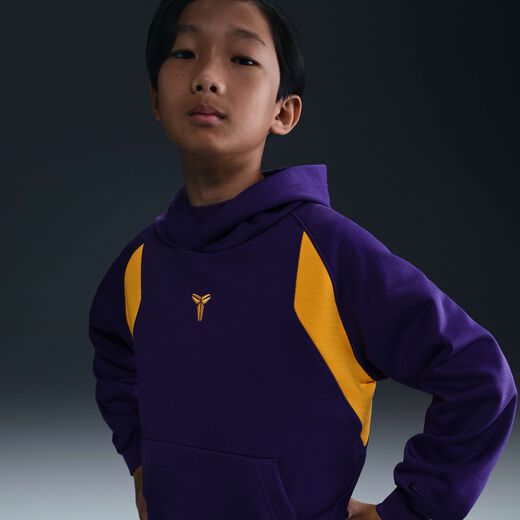 Basketball Hoodies & Sweatshirts-Nike, Kobe, Older Kids' Therma-FIT Pullover Hoodie