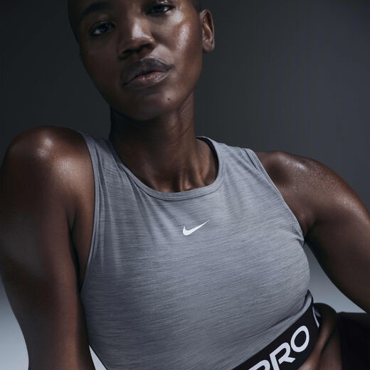 T-Shirts & Tops-Nike, Nike Pro, Women's Dri-FIT Cropped Tank Top