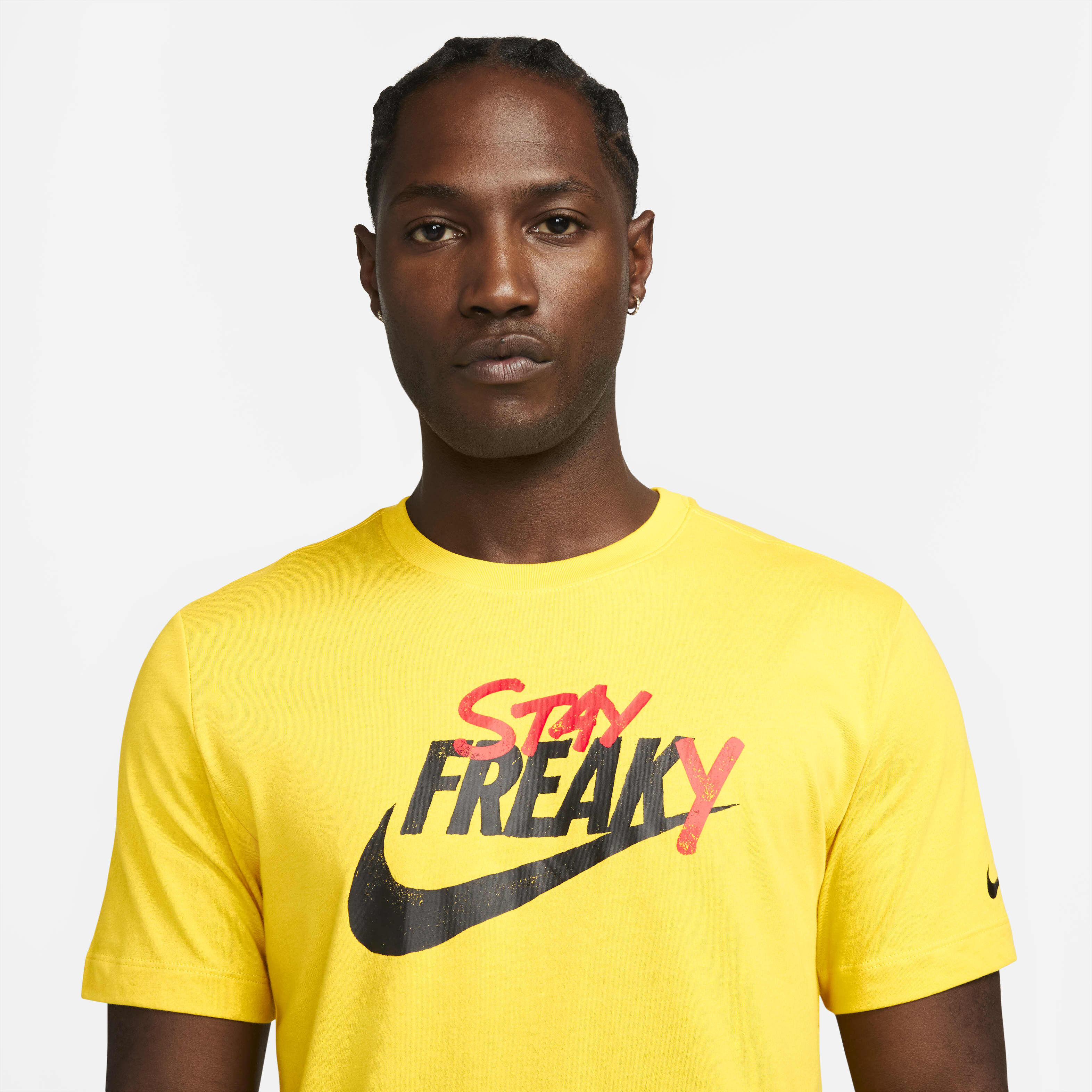 nike freak shirt yellow