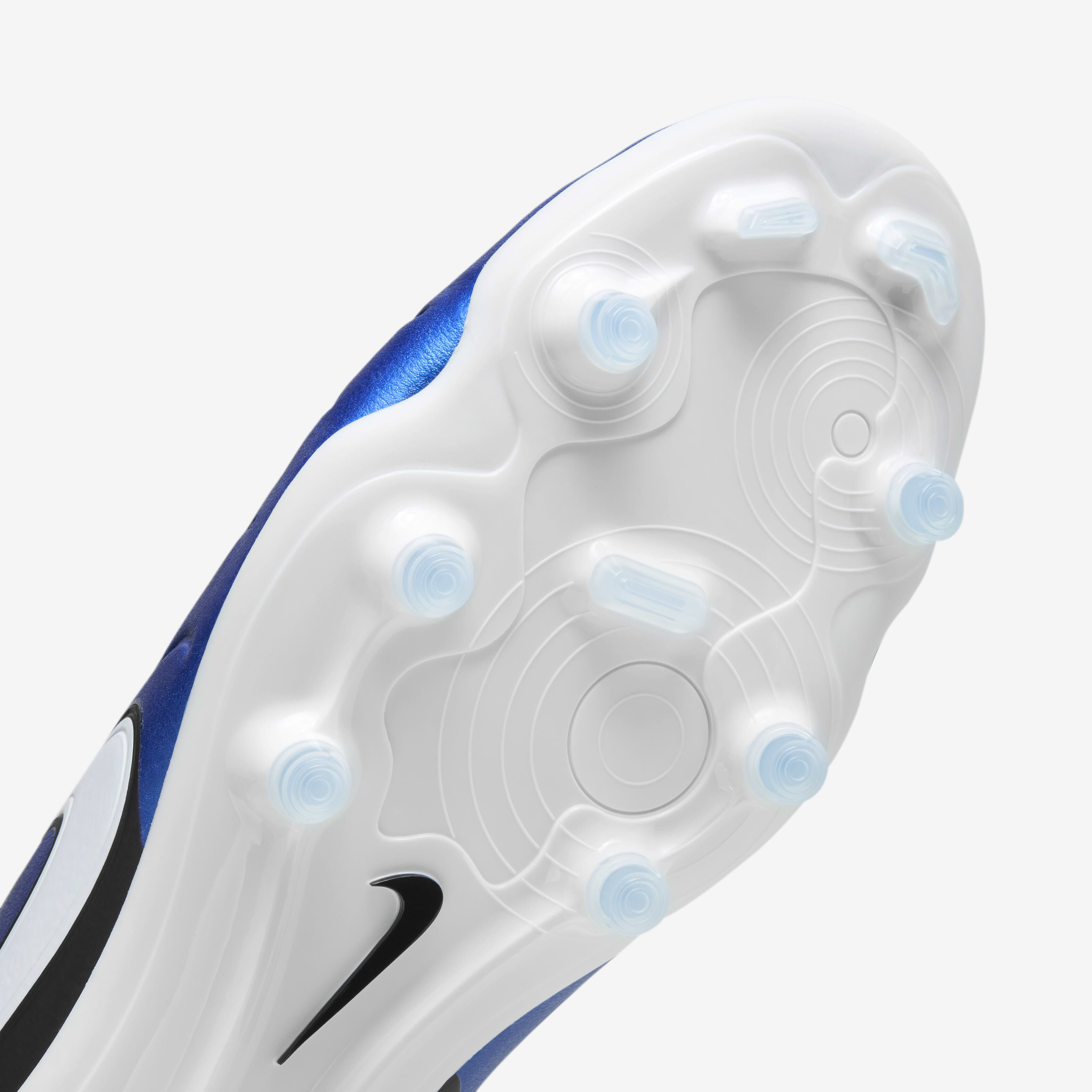 Buy Nike Tiempo Legend 10 Pro Firm Ground Low Top Football Boot Black Hyper Royal Chrome Nike Kuwait Official