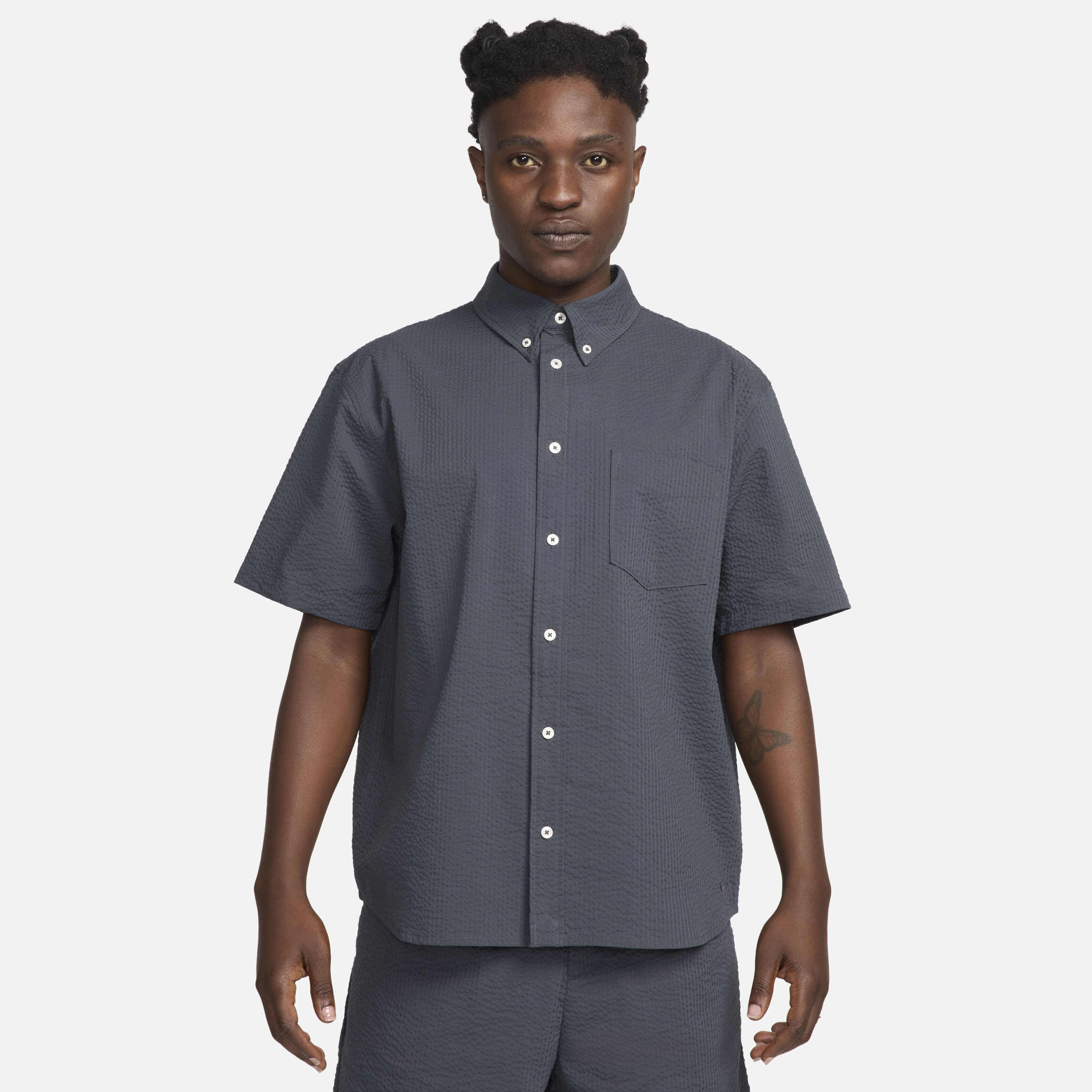 Buy Nike Life Men's Short-Sleeve Seersucker Button-Down