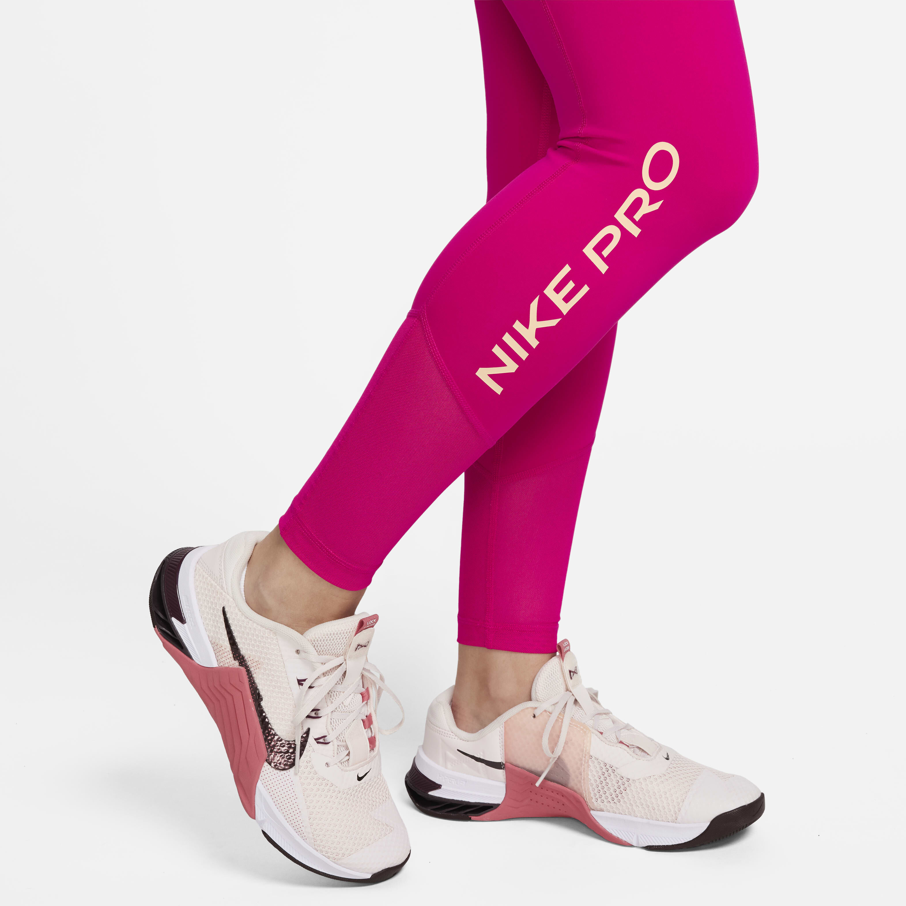 Buy Nike Pro Women s Mid Rise Full Length Leggings Nike Kuwait Official