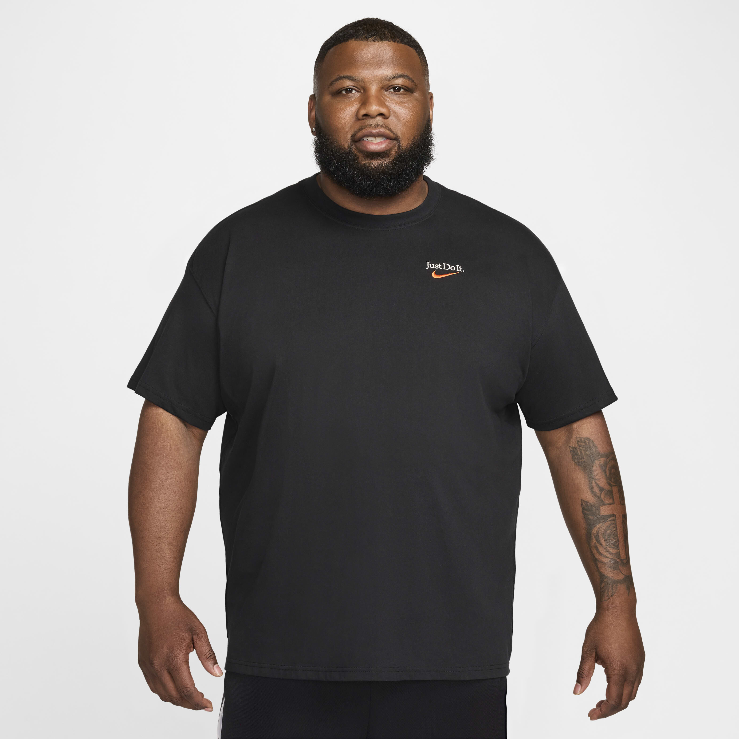 Buy Nike Men's Max90 Basketball T-Shirt - Black | Nike