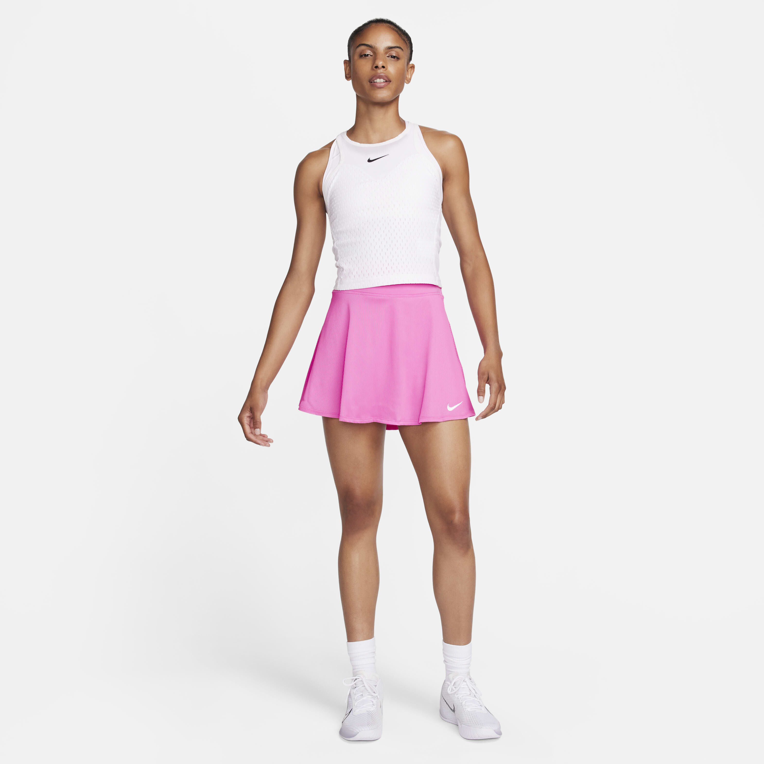 hot pink nike tennis skirt
