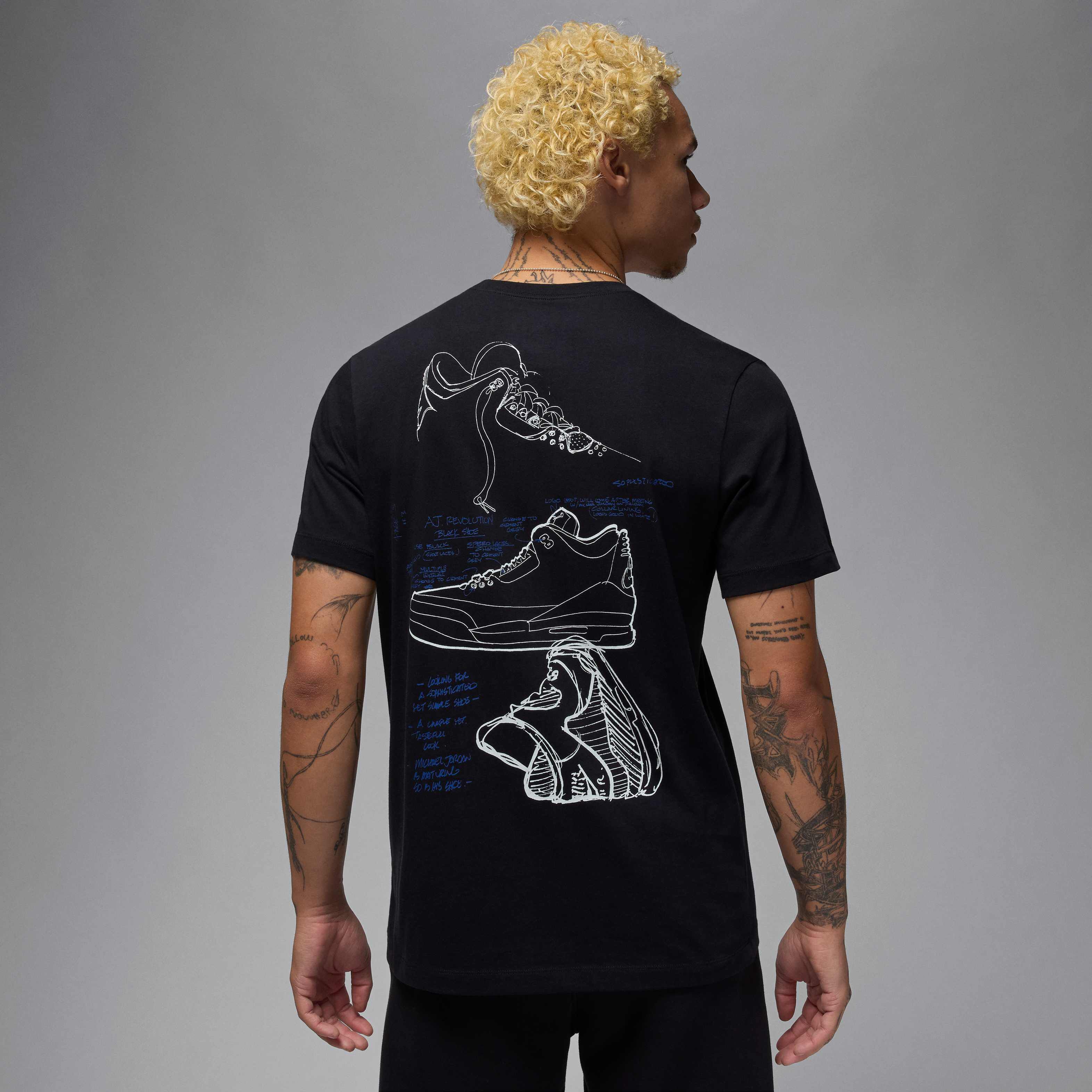 NIKE★JORDAN RARE AIR★Men's T-Shirt★人気早期完売 Buy Jordan Rare Air Men's T-Shirt - Black/Sail/Sail | Nike