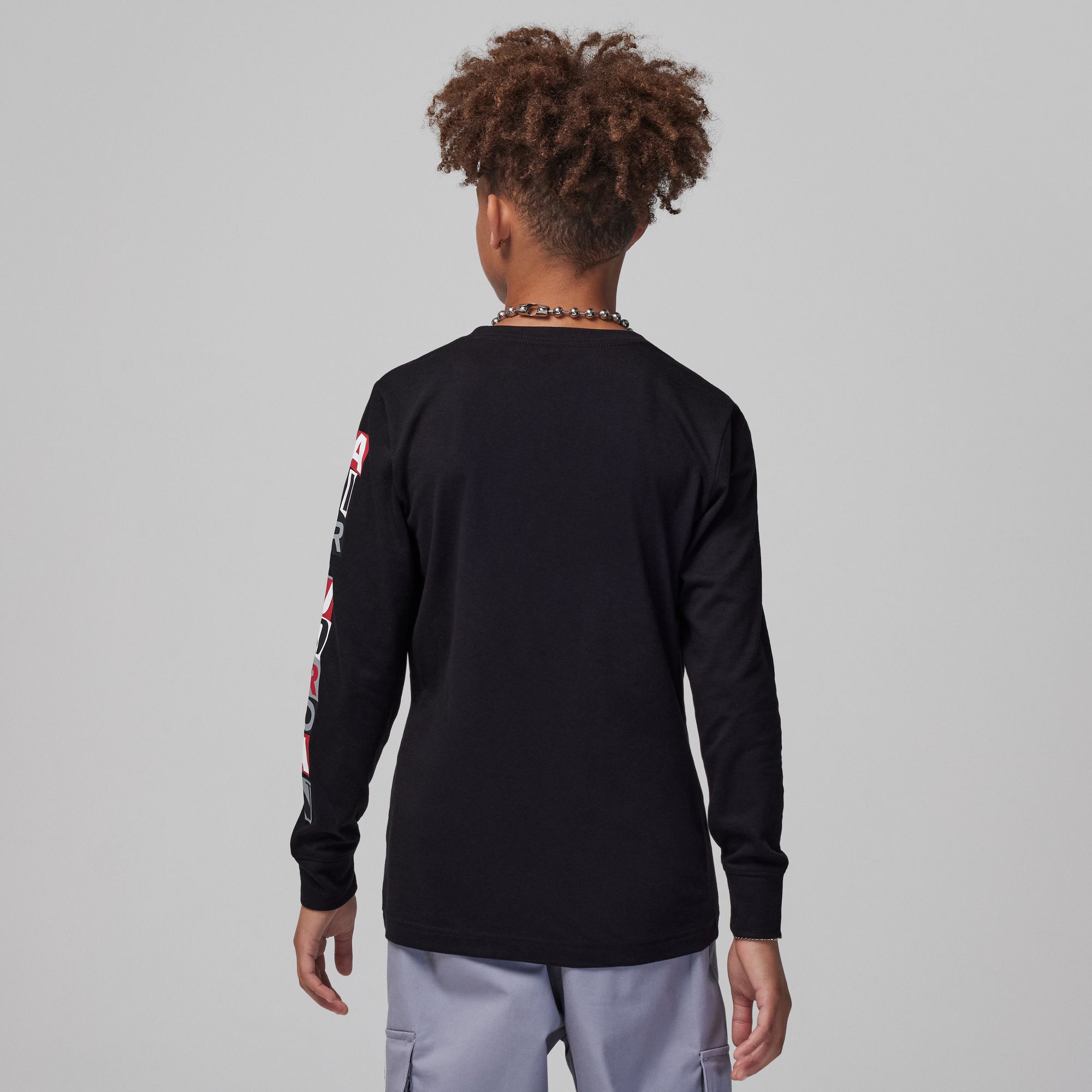 Jordan Air Stacked Long Sleeve Tee image number 4