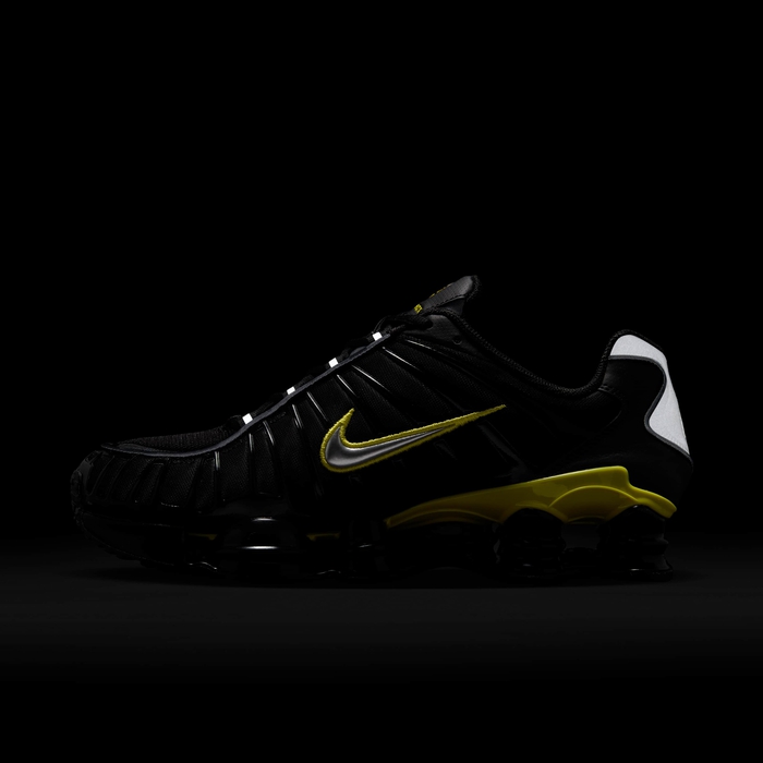 Buy Nike Shox TL Men's Shoes Black/Dynamic Yellow/Metallic