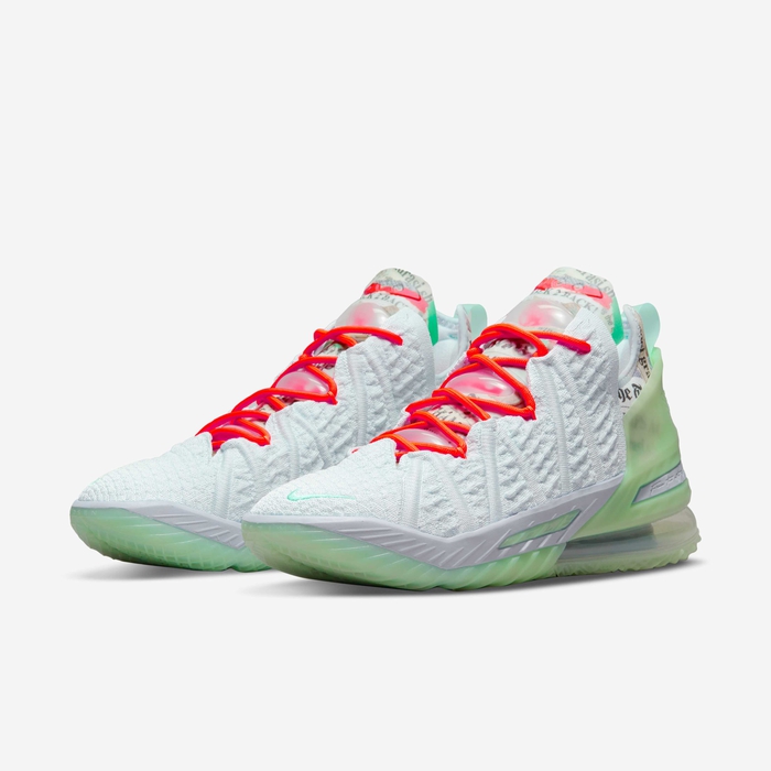 LeBron 18 'Black/Electric Green' image number 4 LeBron 18 'Black/Electric Green' image number 4