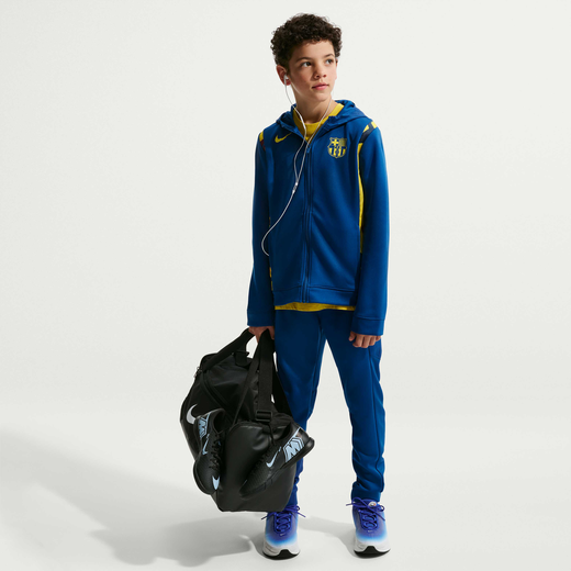 New In-Nike, F.C. Barcelona, Older Kids' Nike Football Woven Tracksuit