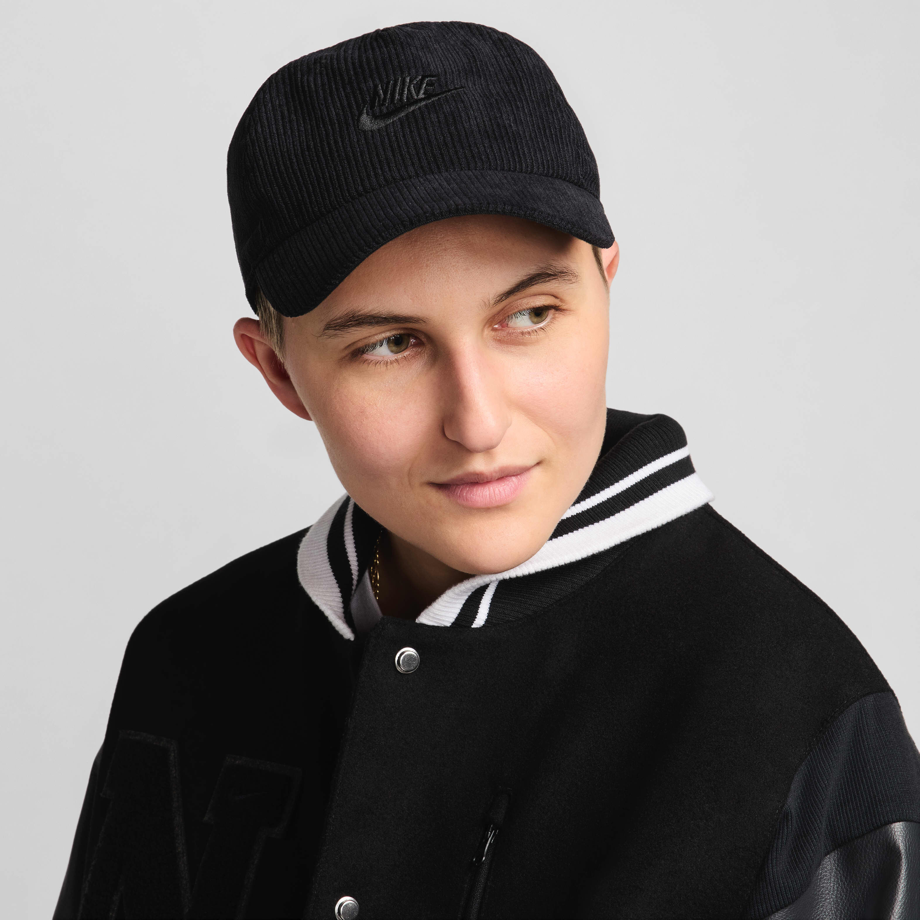 Buy Nike Club Unstructured Corduroy Cap Black Black Nike Kuwait Official