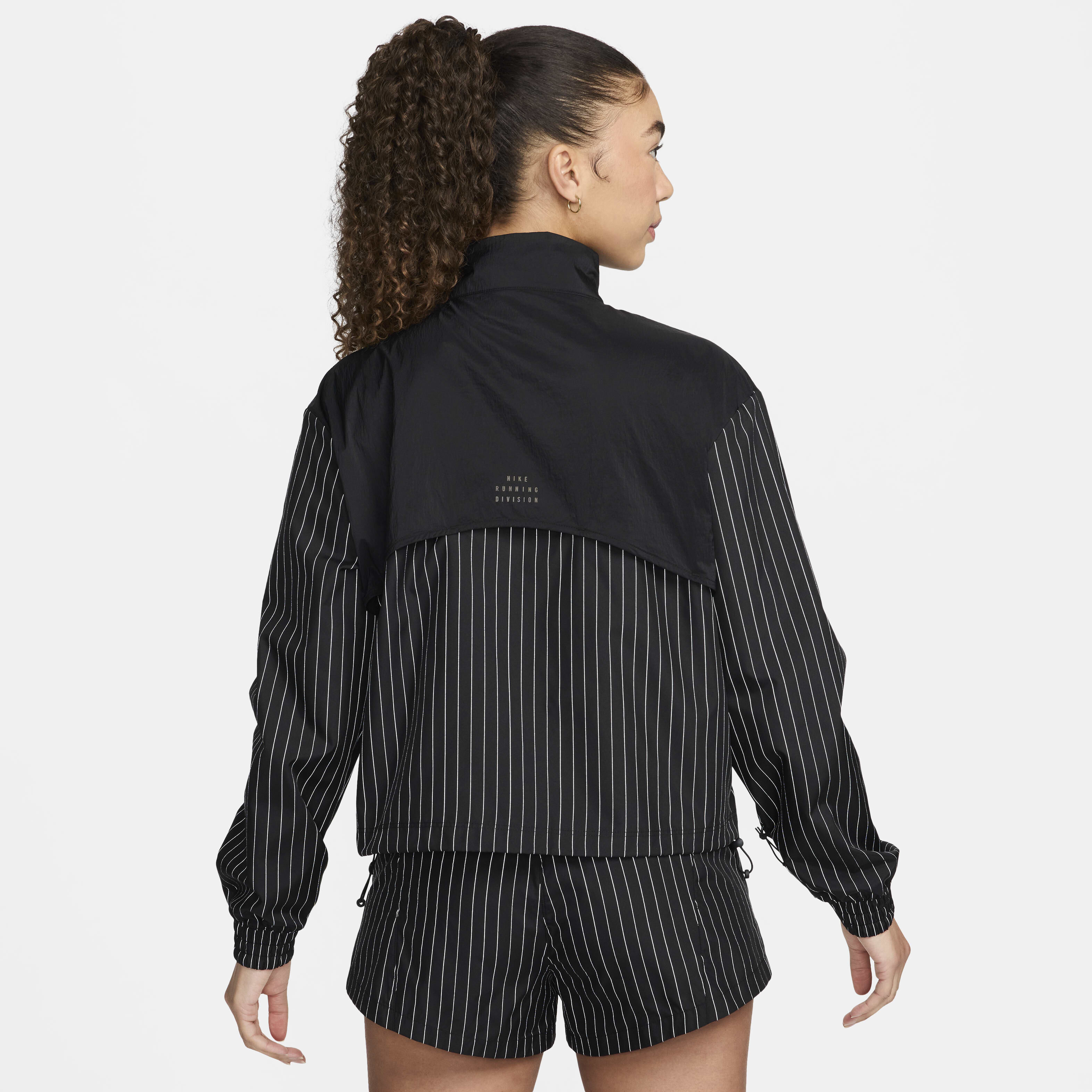 Nike gingham check track jacket shop