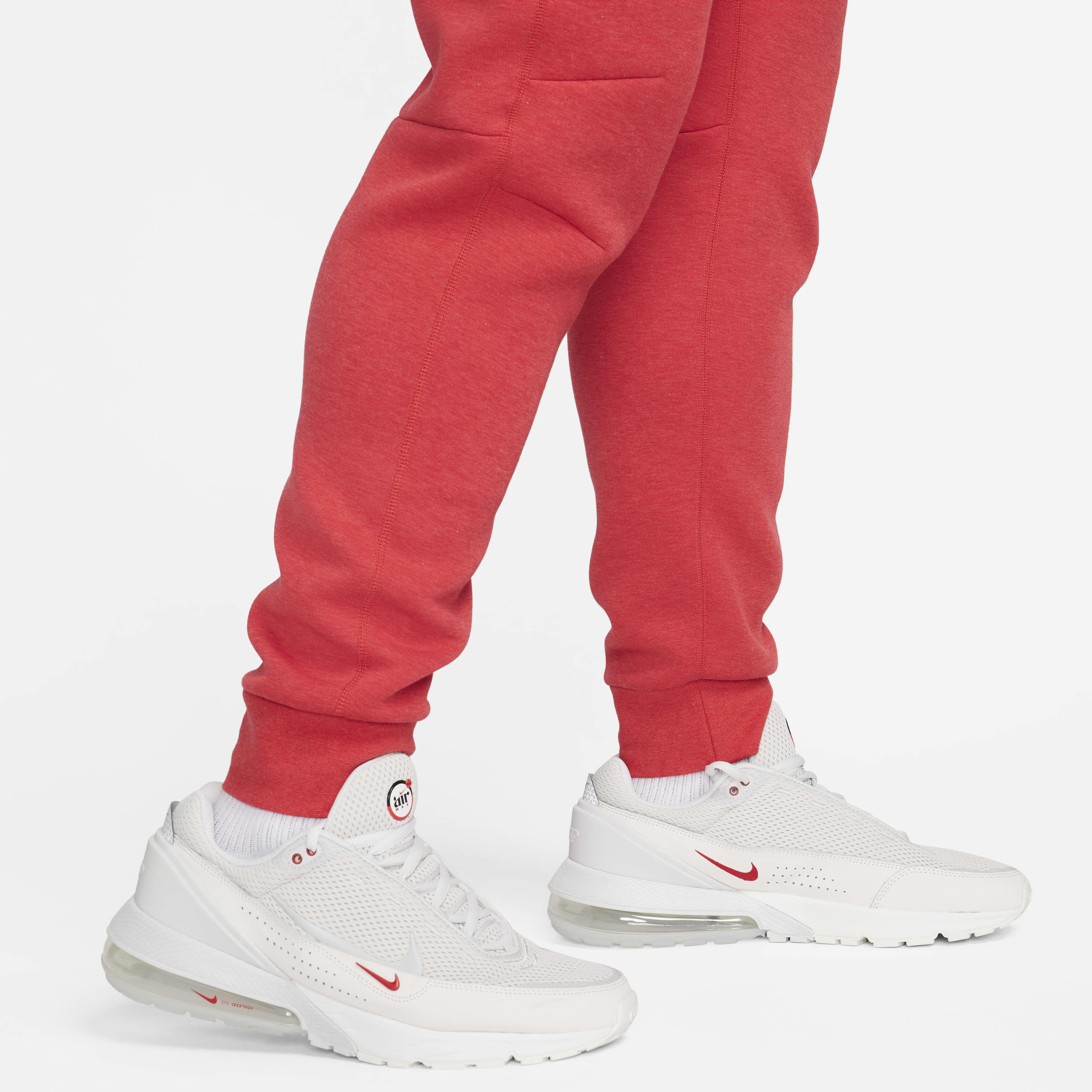 Men red nike joggers online