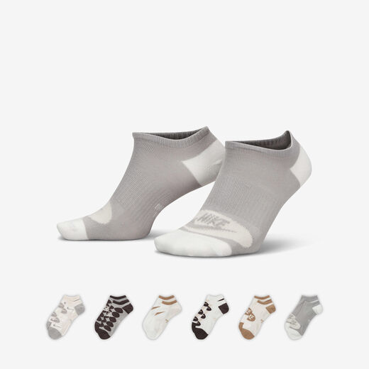 Socks-Nike, Nike Everyday Lightweight, Training No-Show Socks (6 Pairs)