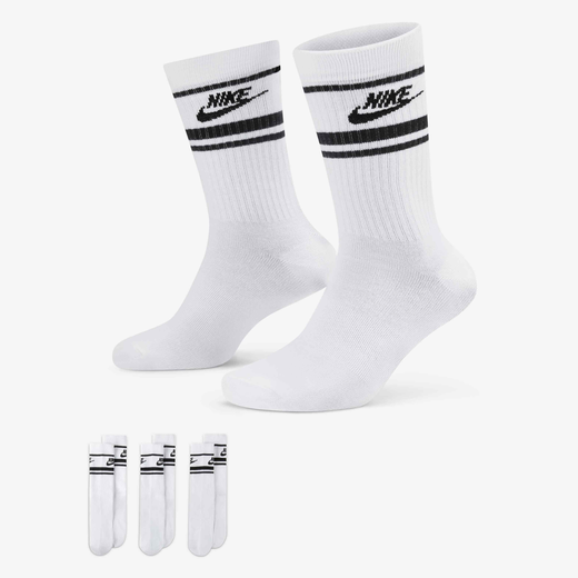 Clothing-Nike, Nike Sportswear Dri-FIT Everyday Essential, Crew Socks (3 Pairs)