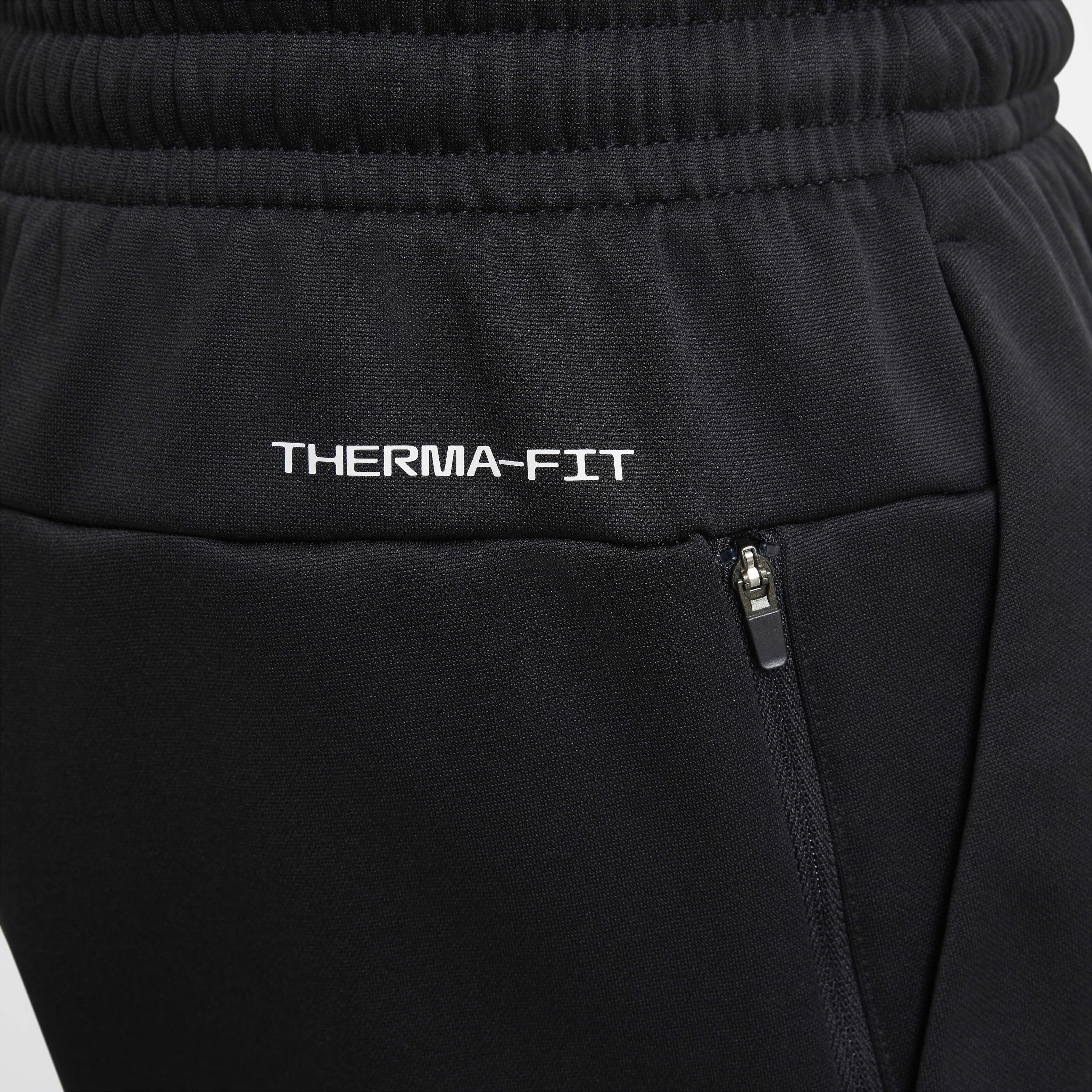 Buy Nike Men's Therma-FIT Tapered Fitness Trousers - Black Buy Nike Men's Therma-FIT Tapered Fitness Trousers - Black