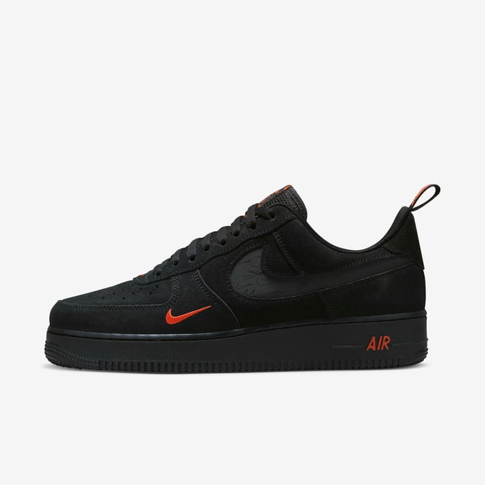 Buy Nike Air Force '07 LV8 Men's Shoes Black/Light Crimson