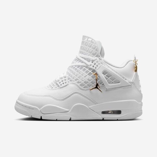 New Season 2024-JRDN, Air Jordan 4 NET 'White', Women's Shoes